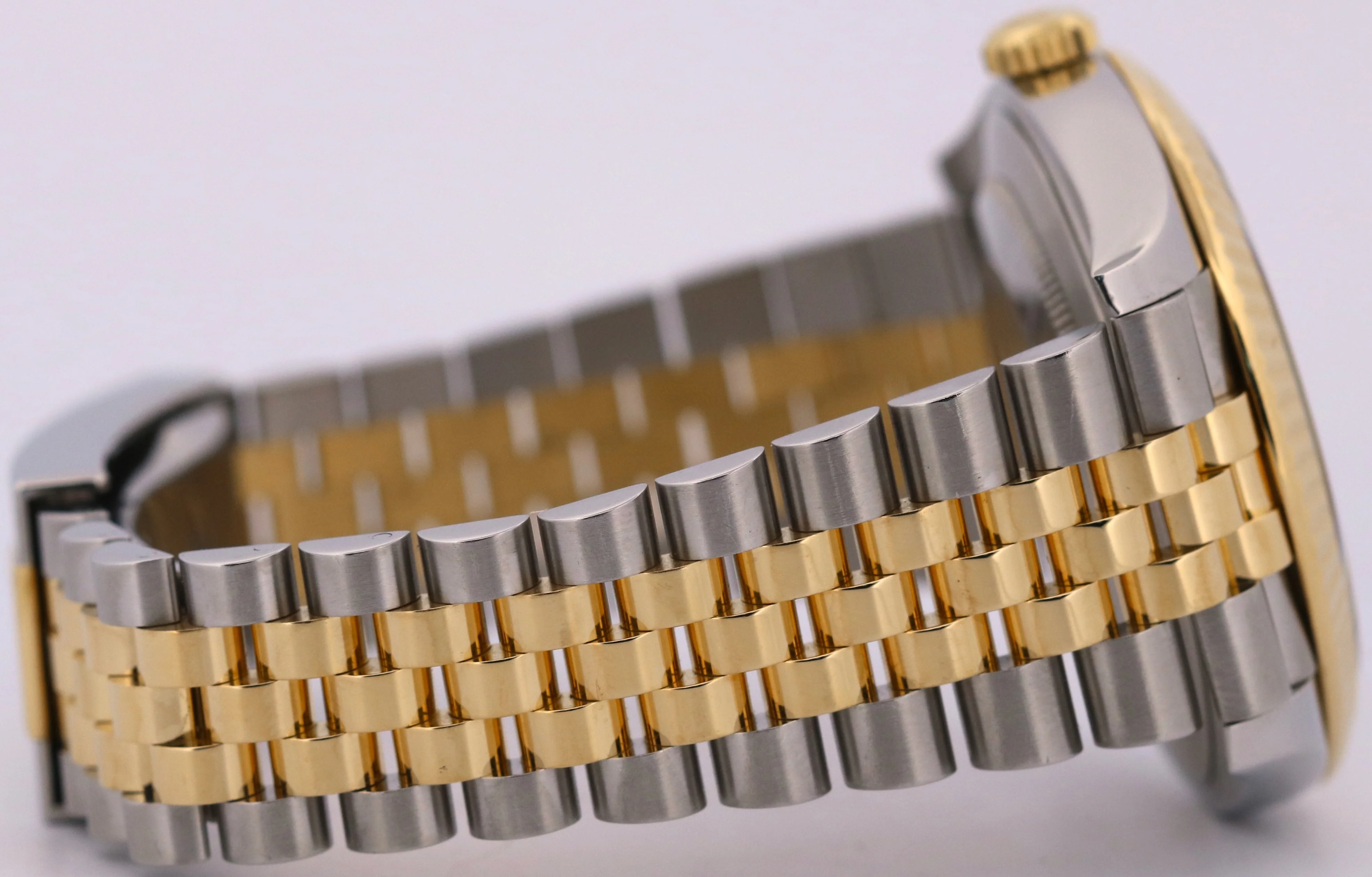 Rolex DateJust 41 SILVER 18K Yellow Gold Two-Tone Steel 41mm JUBILEE 126333 - Image 8