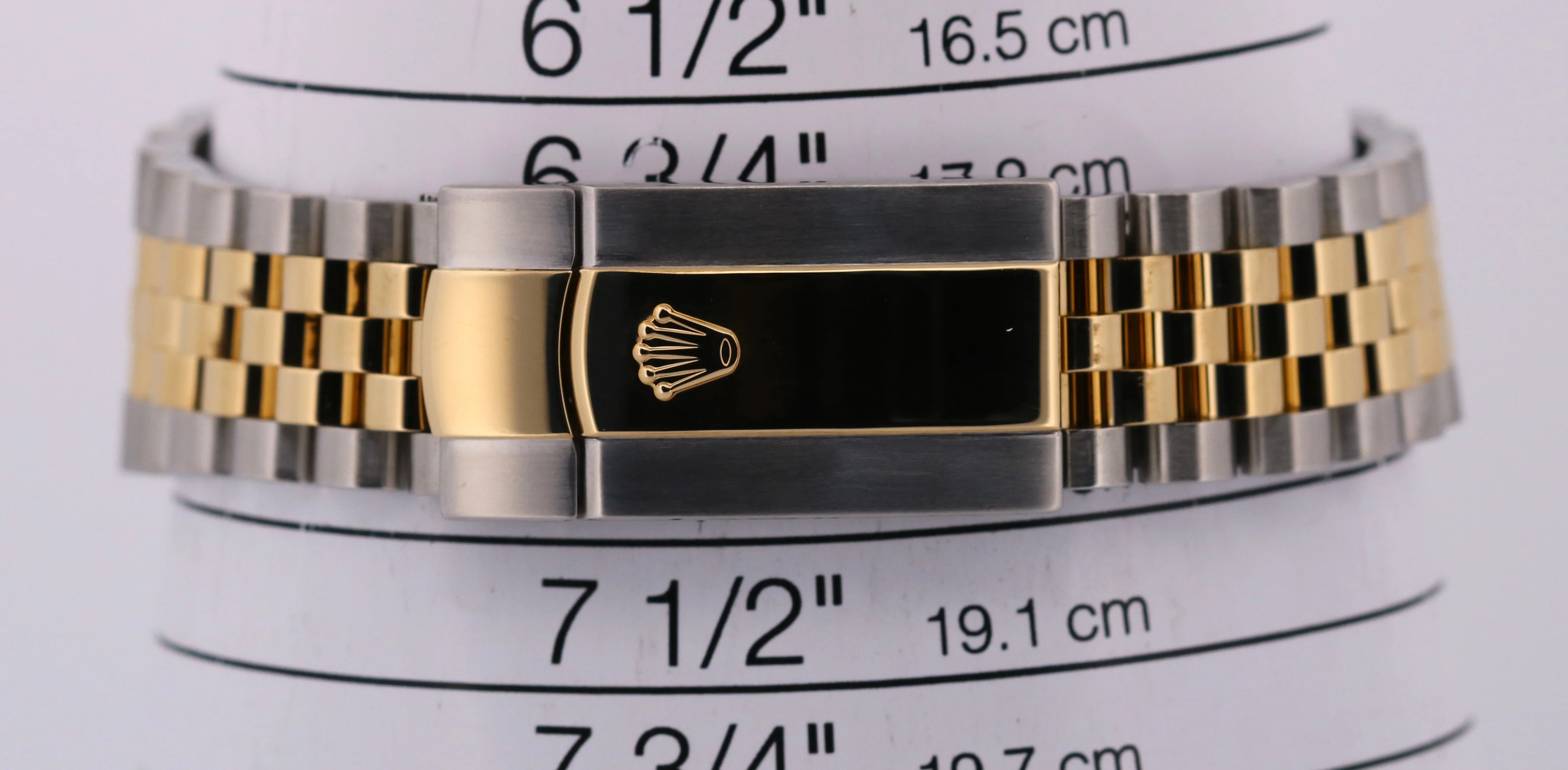 Rolex DateJust 41 SILVER 18K Yellow Gold Two-Tone Steel 41mm JUBILEE 126333 - Image 9