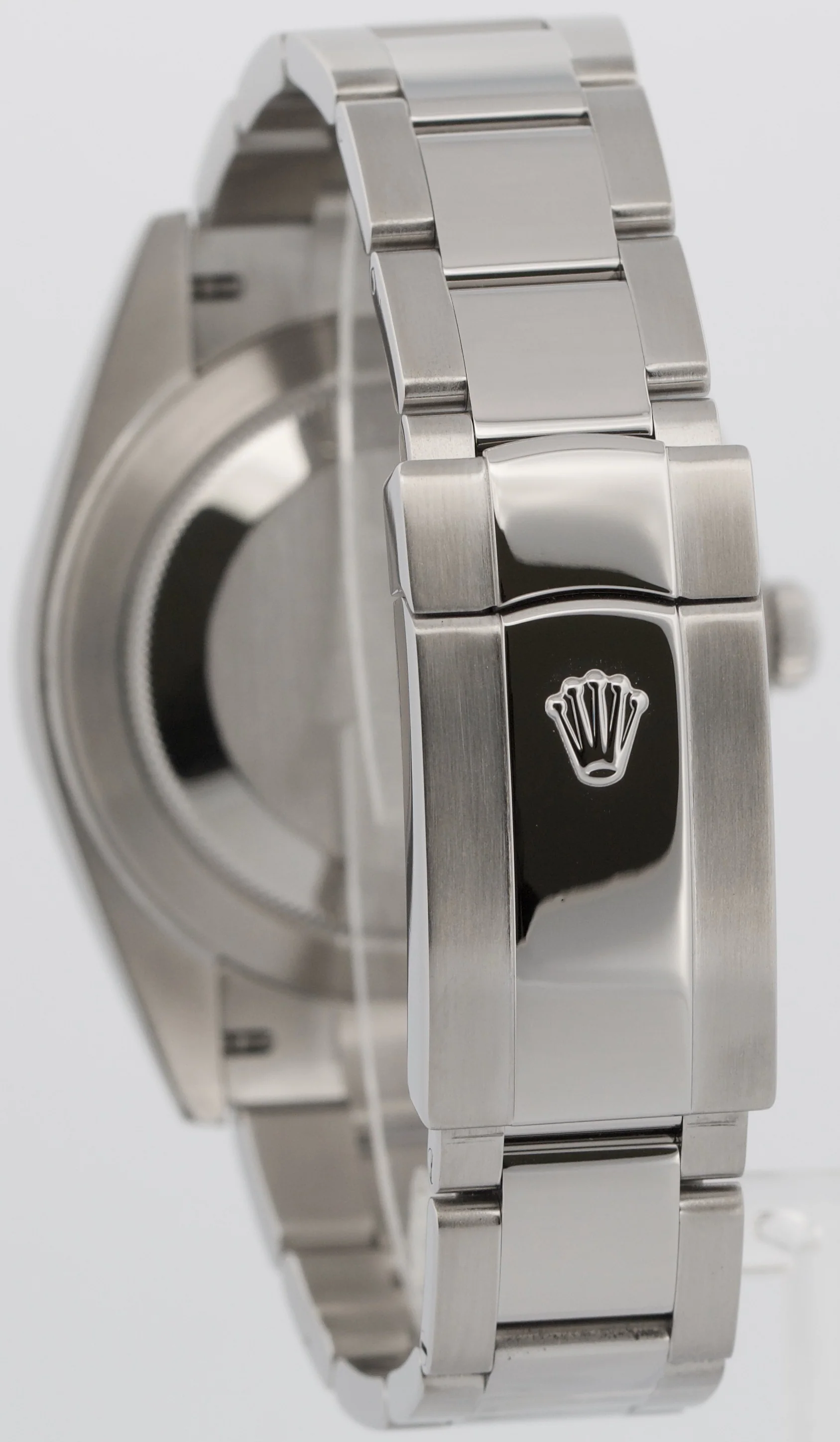 Rolex DateJust 41mm SILVER 18K White Gold Stainless Steel OYSTER Watch 126334 - Image 5