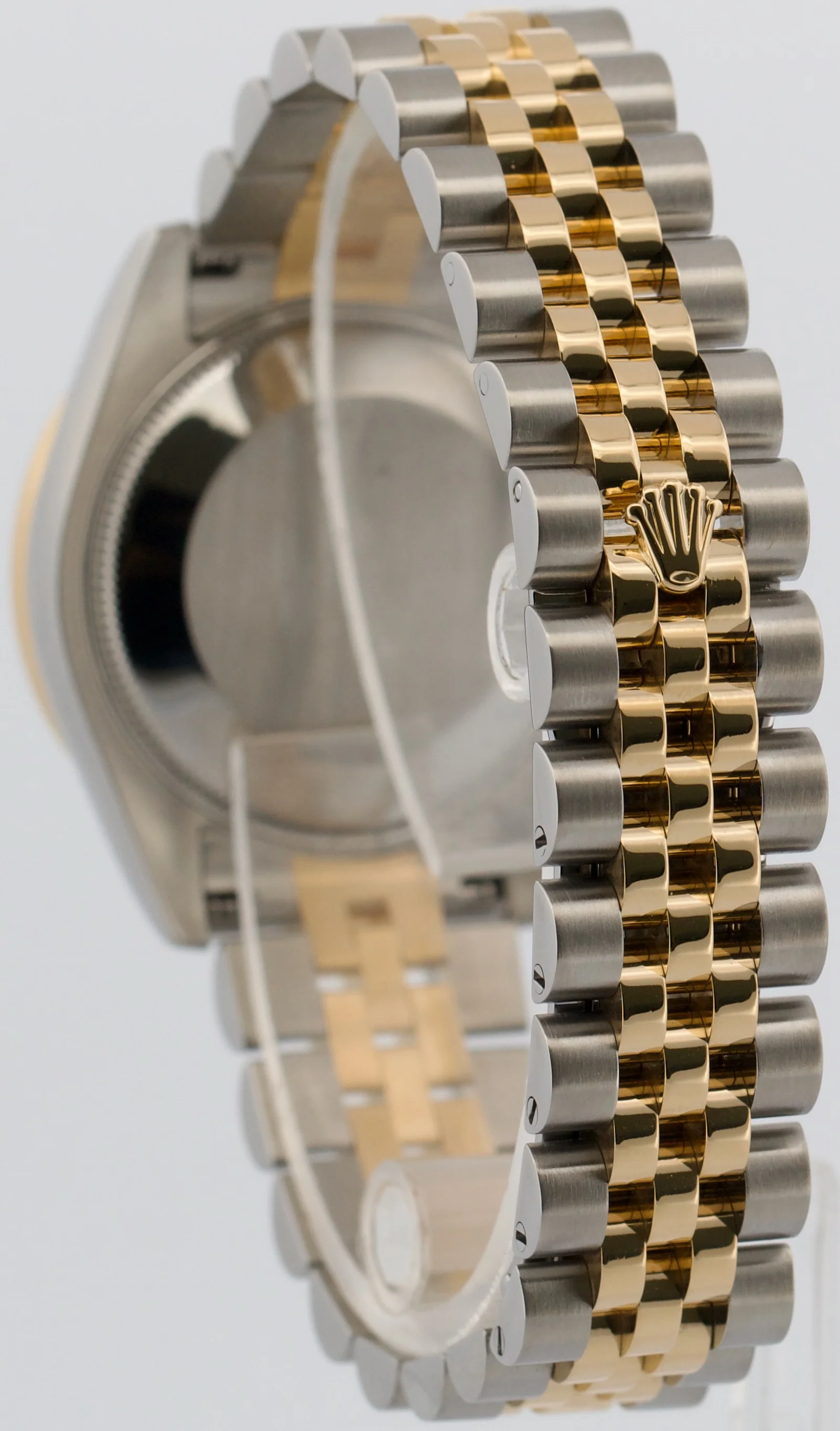 Rolex DateJust FACTORY CHAMPAGNE DIAMOND 31mm 18K Gold SUPER JUBILEE 178383 - Image 5