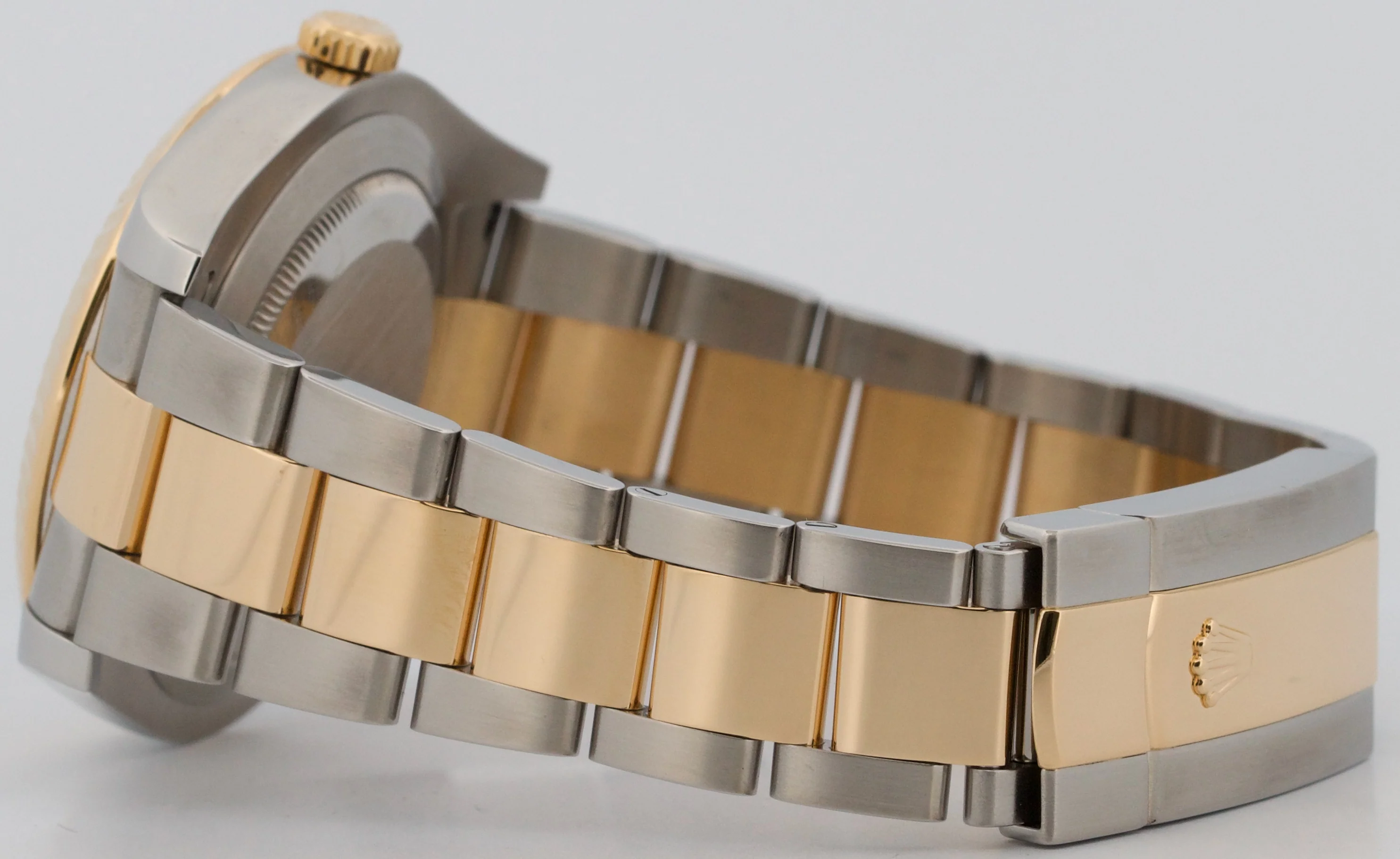 Rolex Datejust II CHAMPAGNE DIAMOND 18K Yellow Gold Steel OYSTER 41mm 116333 - Image 7