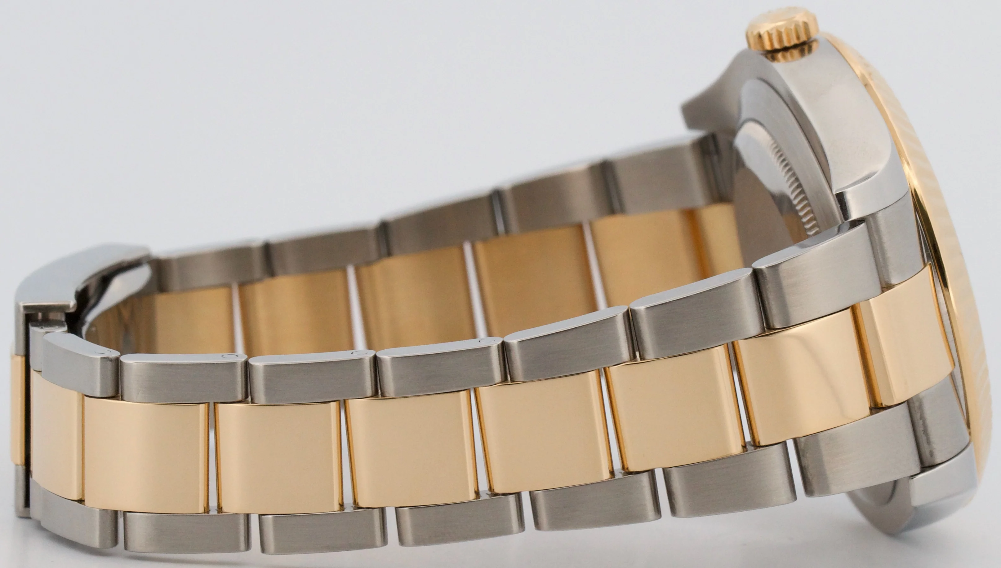 Rolex Datejust II CHAMPAGNE DIAMOND 18K Yellow Gold Steel OYSTER 41mm 116333 - Image 8