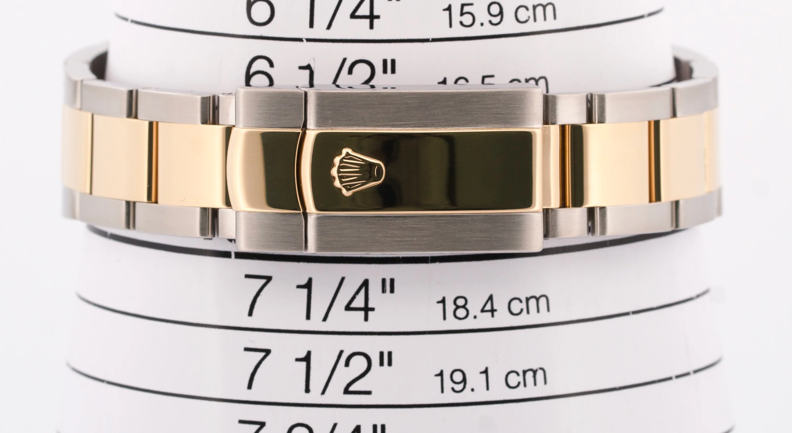 Rolex Datejust II FACTORY IVORY DIAMOND 18K Gold Steel OYSTER 41mm 116333 Watch - Image 9