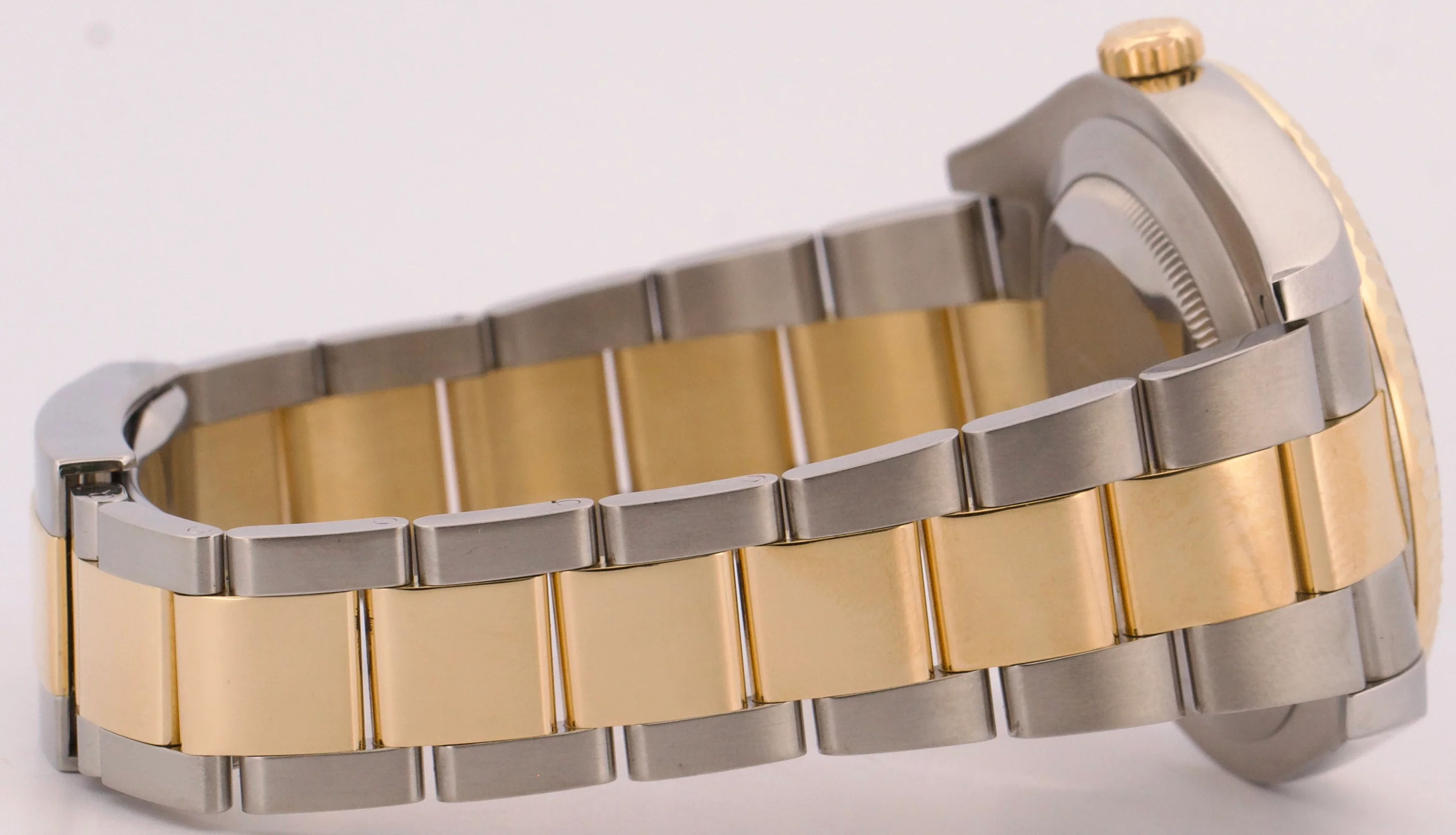 Rolex Datejust II WIMBLEDON Rhodium Steel 18K Yellow Gold 41mm OYSTER 116333 - Image 8