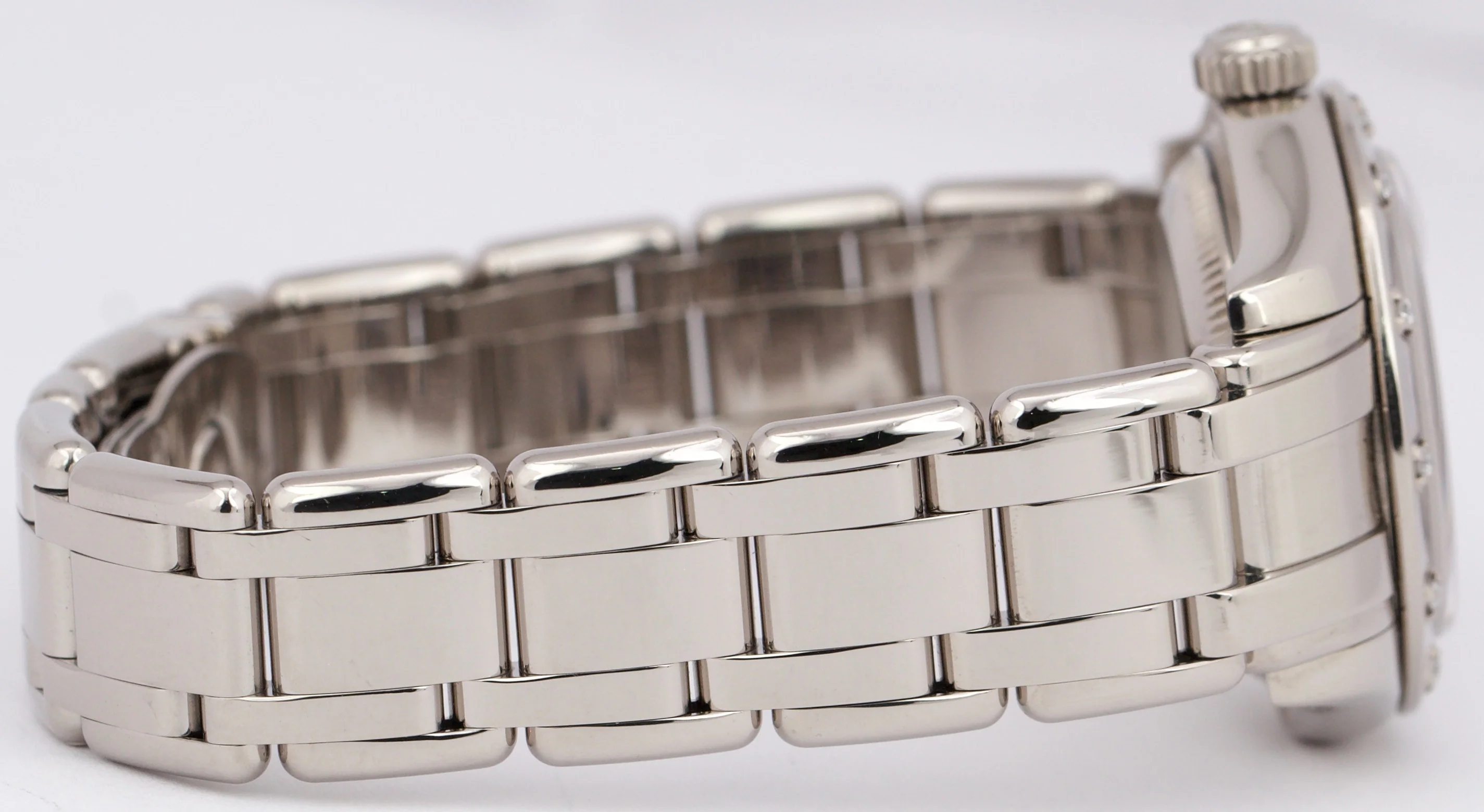 Rolex DateJust Pearlmaster 18k White Gold DIAMOND MOP ROMAN 29mm 80319 Watch BOX - Image 8