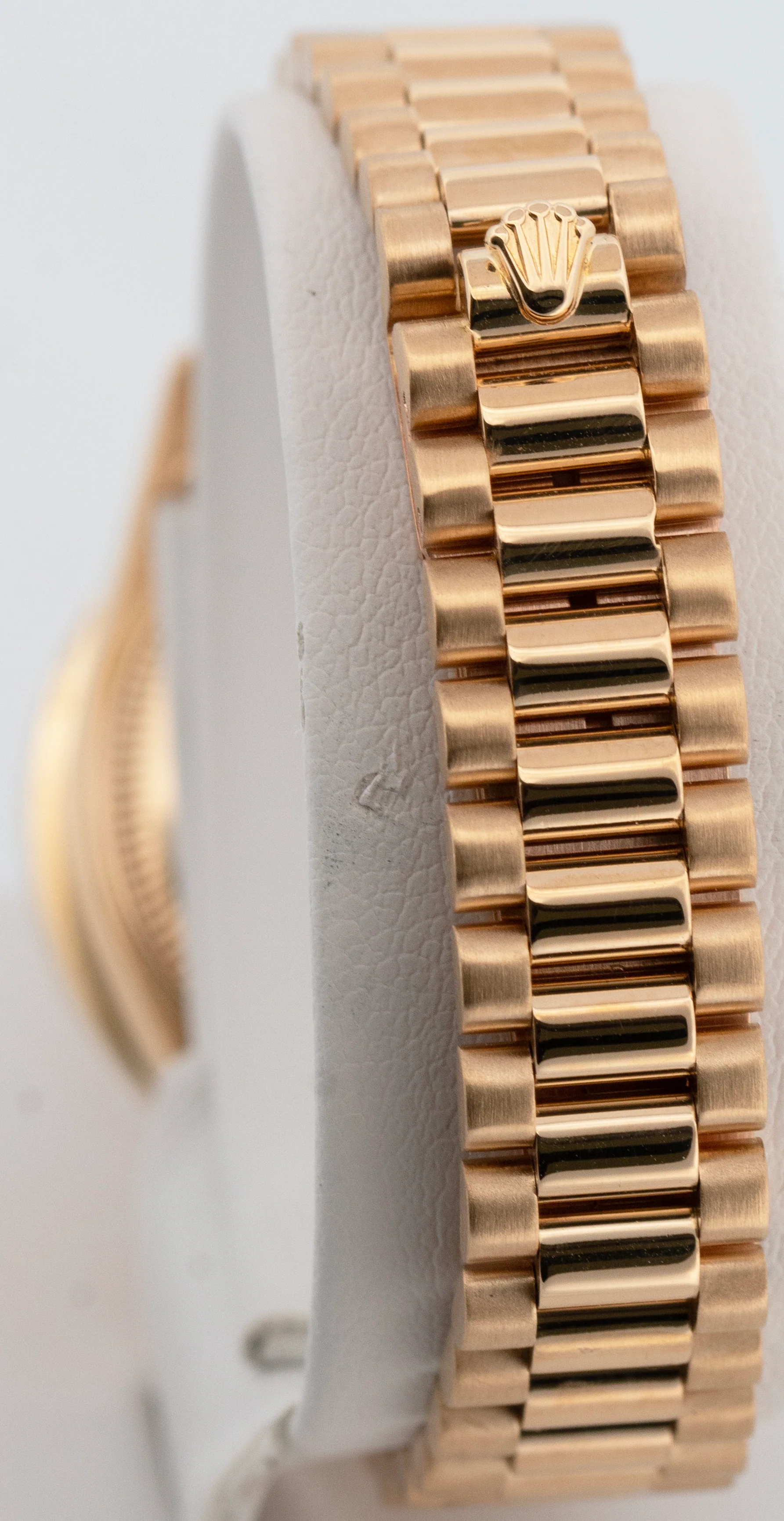 Rolex DateJust President 26mm Champagne DIAMOND BEZEL 18K Yellow Gold 69178 BOX - Image 5