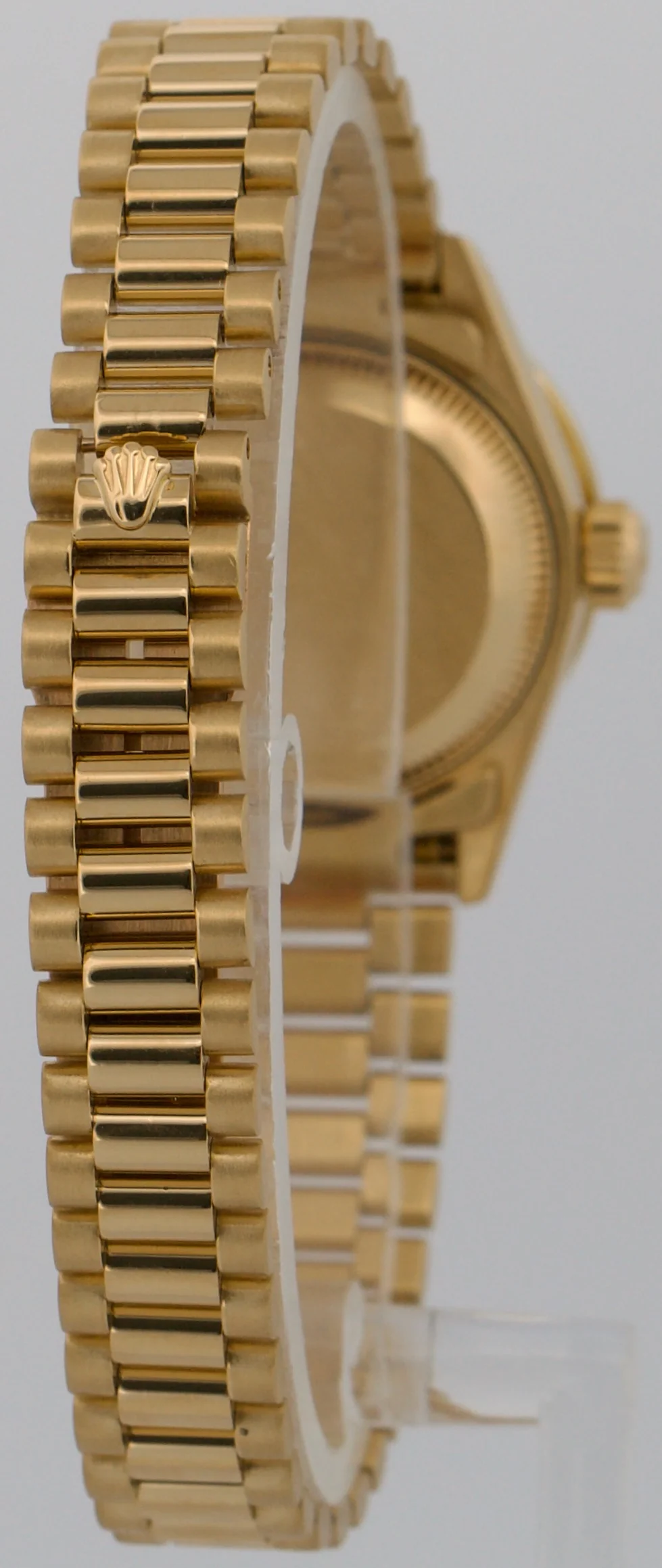 Rolex DateJust President 26mm CREAM ROMAN 18K Yellow Gold DIAMOND 79178 BOX - Image 6