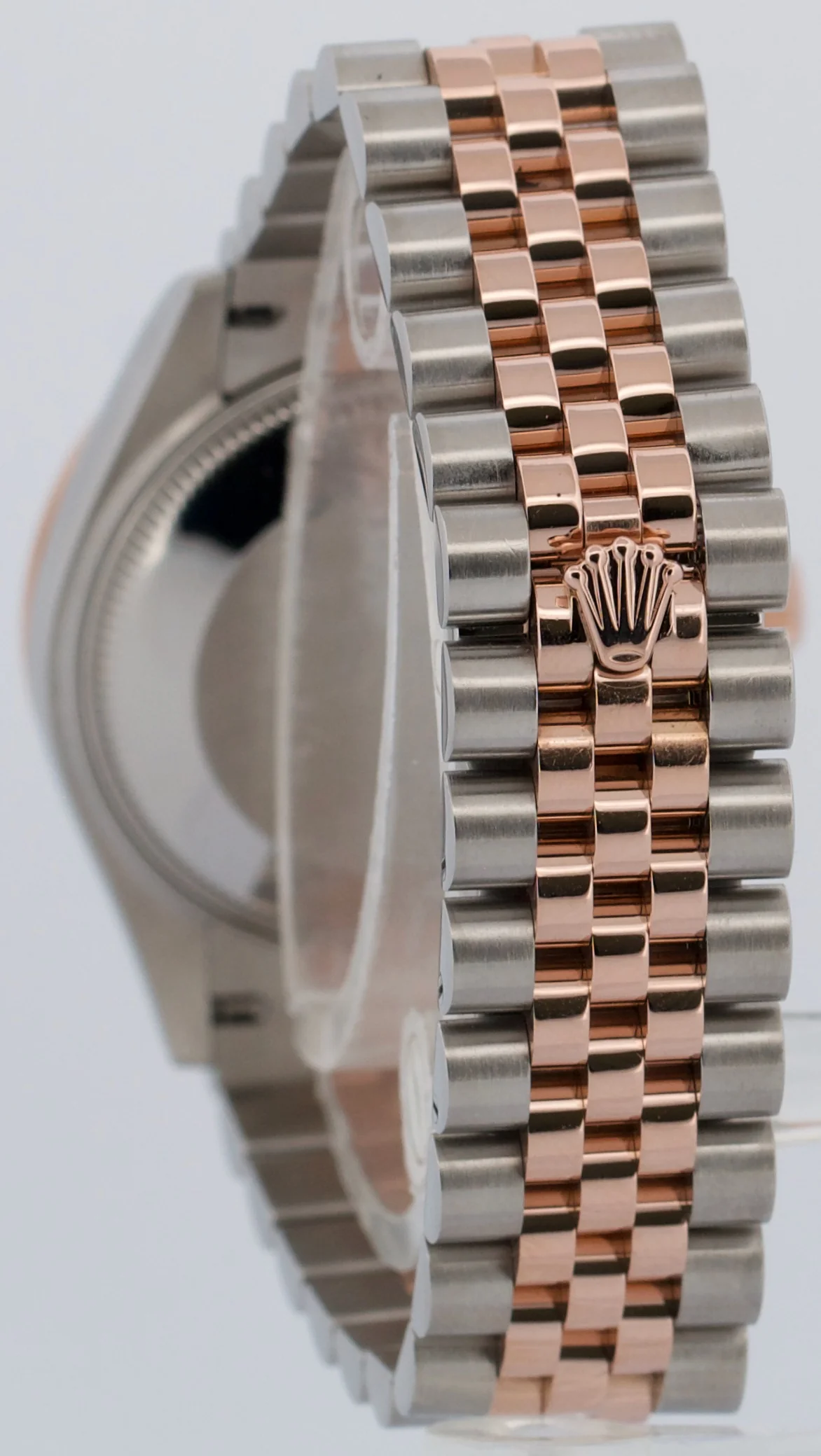 Rolex DateJust RHODIUM DIAMOND 31mm 18k Rose Gold Steel JUBILEE 278341RBR Watch - Image 5