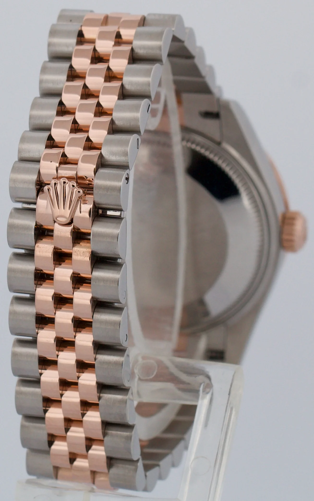 Rolex DateJust RHODIUM DIAMOND 31mm 18k Rose Gold Steel JUBILEE 278341RBR Watch - Image 6