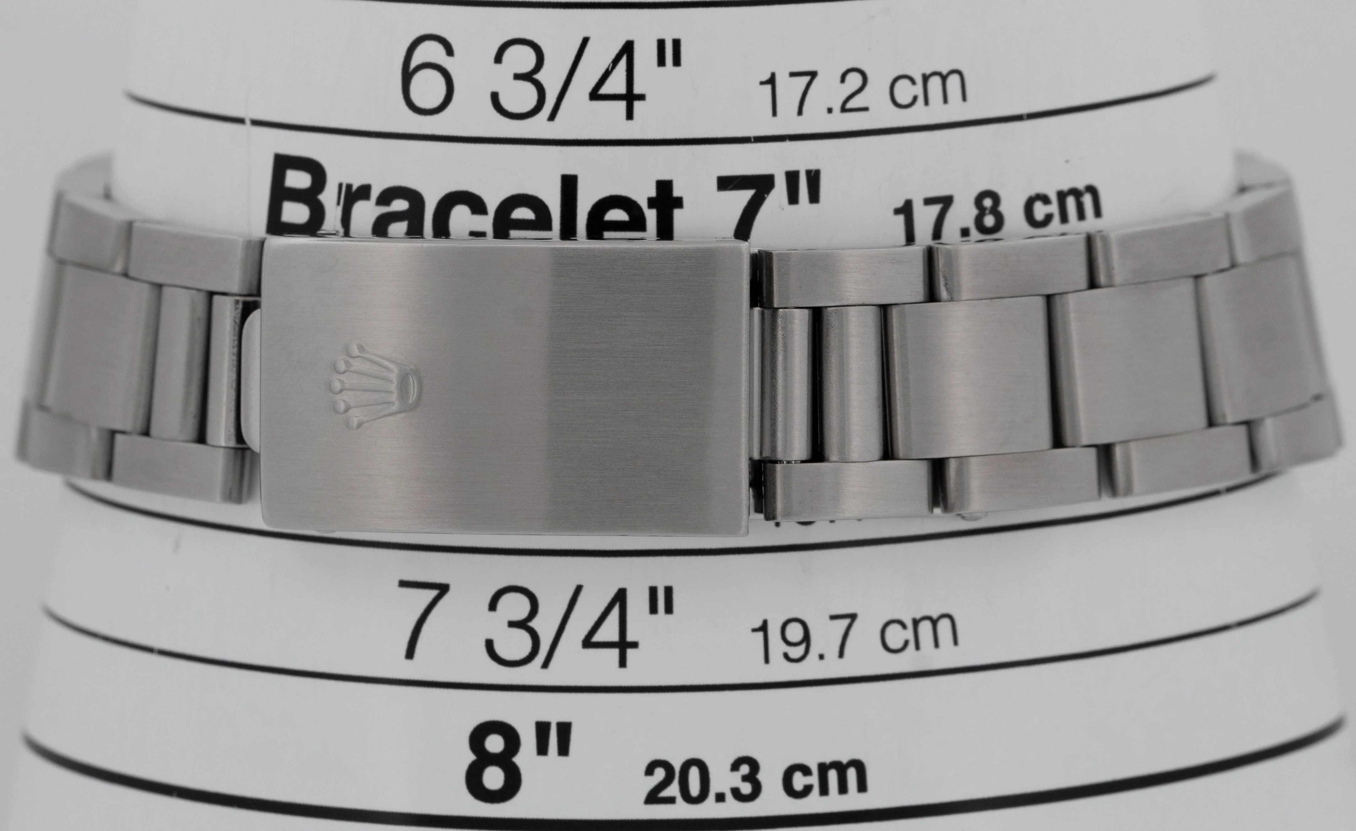 Rolex DateJust Silver 36mm ENGINE TURNED Stainless Steel Oyster Watch 16220 - Image 10