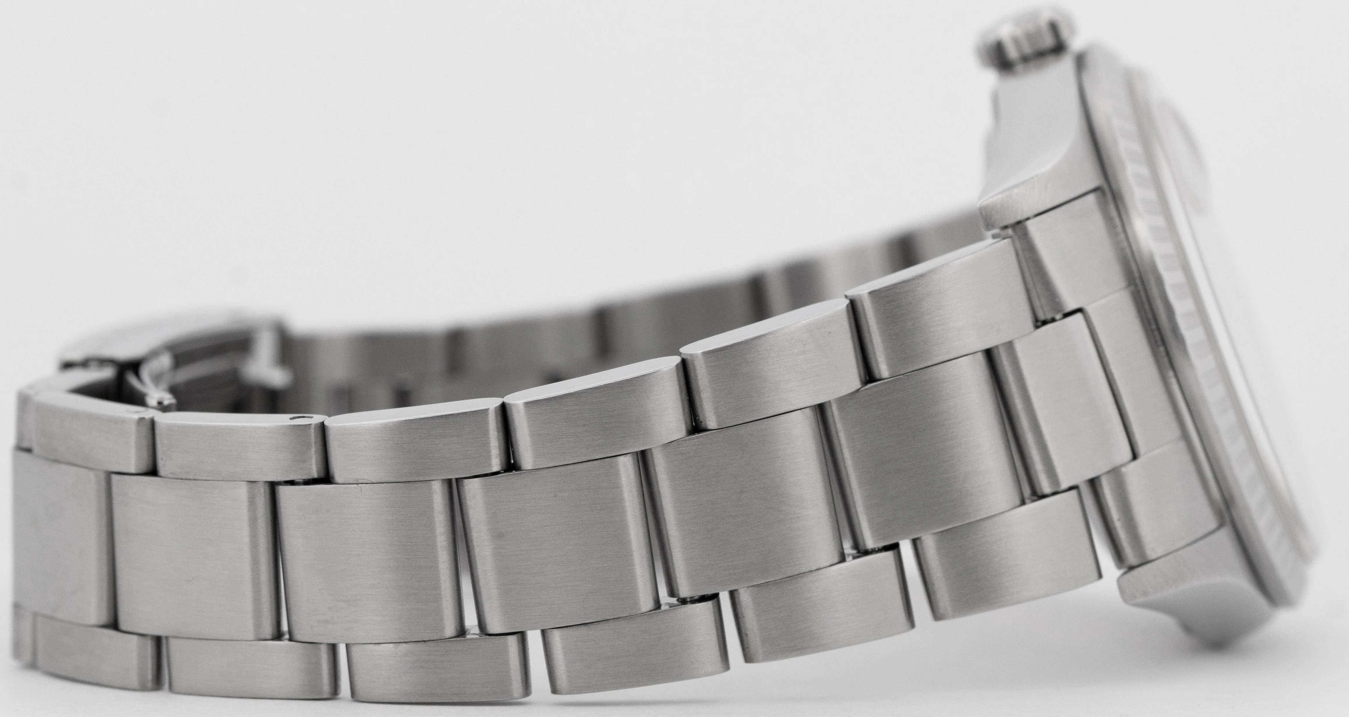 Rolex DateJust Silver 36mm ENGINE TURNED Stainless Steel Oyster Watch 16220 - Image 7