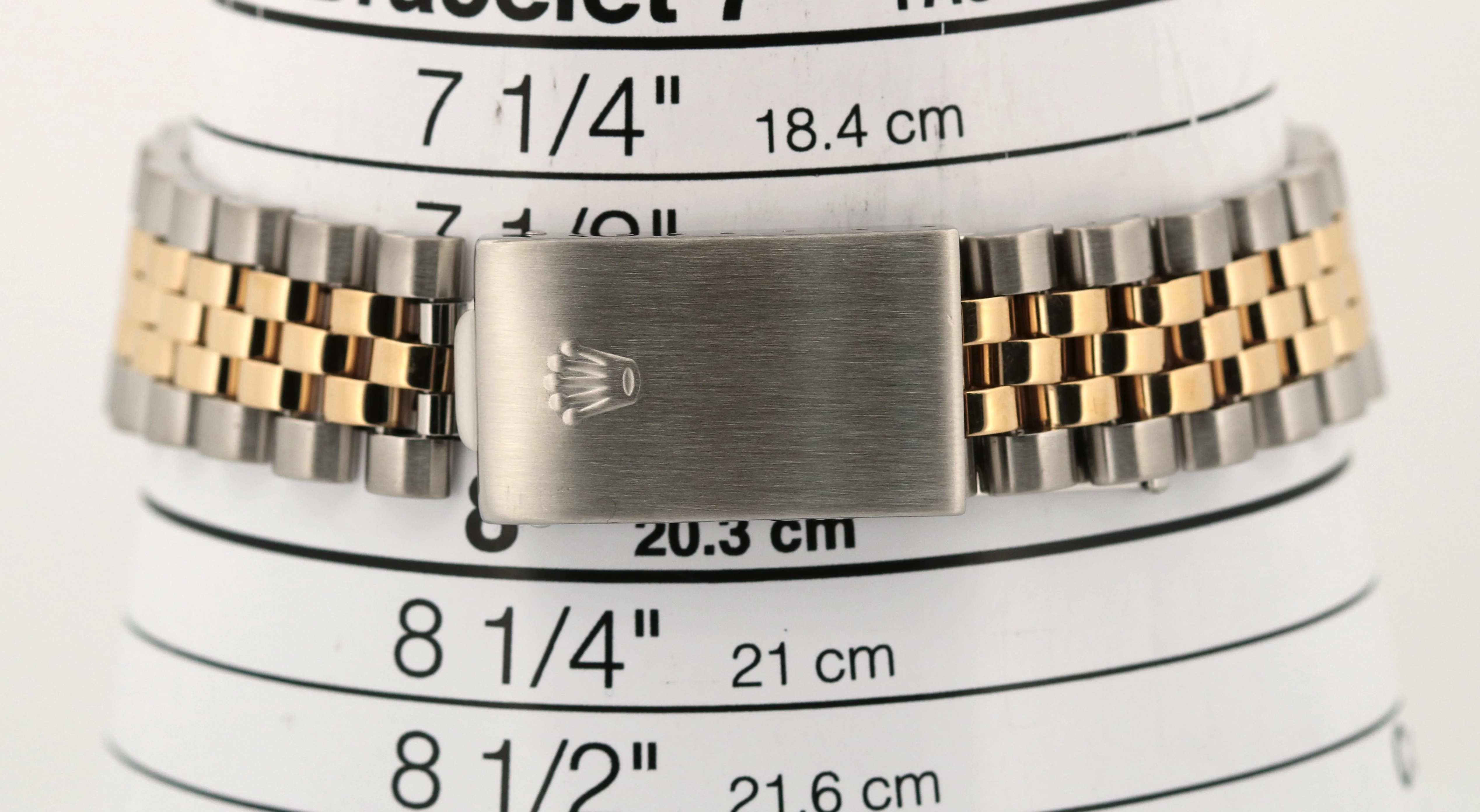 Rolex DateJust Turn-O-Graph BLACK PYRAMID ROMAN Thunderbird 36mm 18K Gold 16263 - Image 7