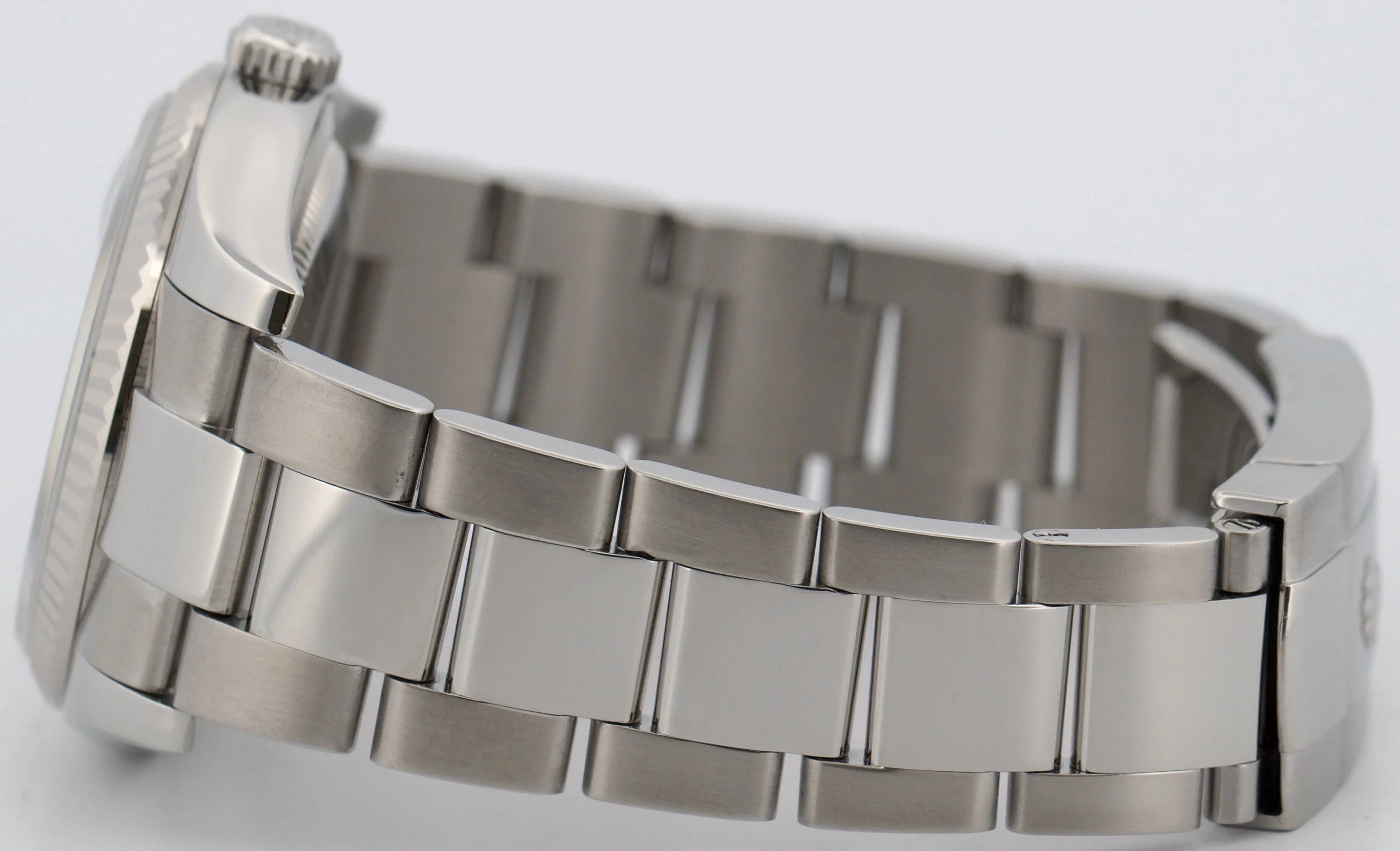 Rolex DateJust WHITE ROMAN 36mm 18K White Gold Steel OYSTER 116234 Watch BOX - Image 7