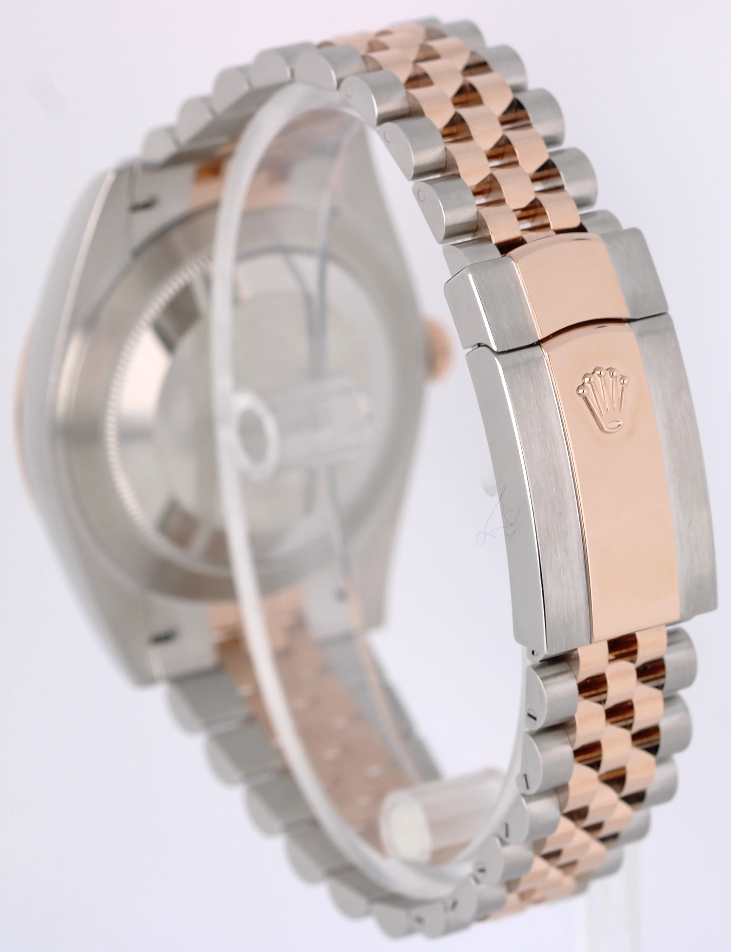 Rolex DateJust 41 Two-Tone 18k Rose Gold Steel WIMBLEDON Jubilee 126331 Watch - Image 6