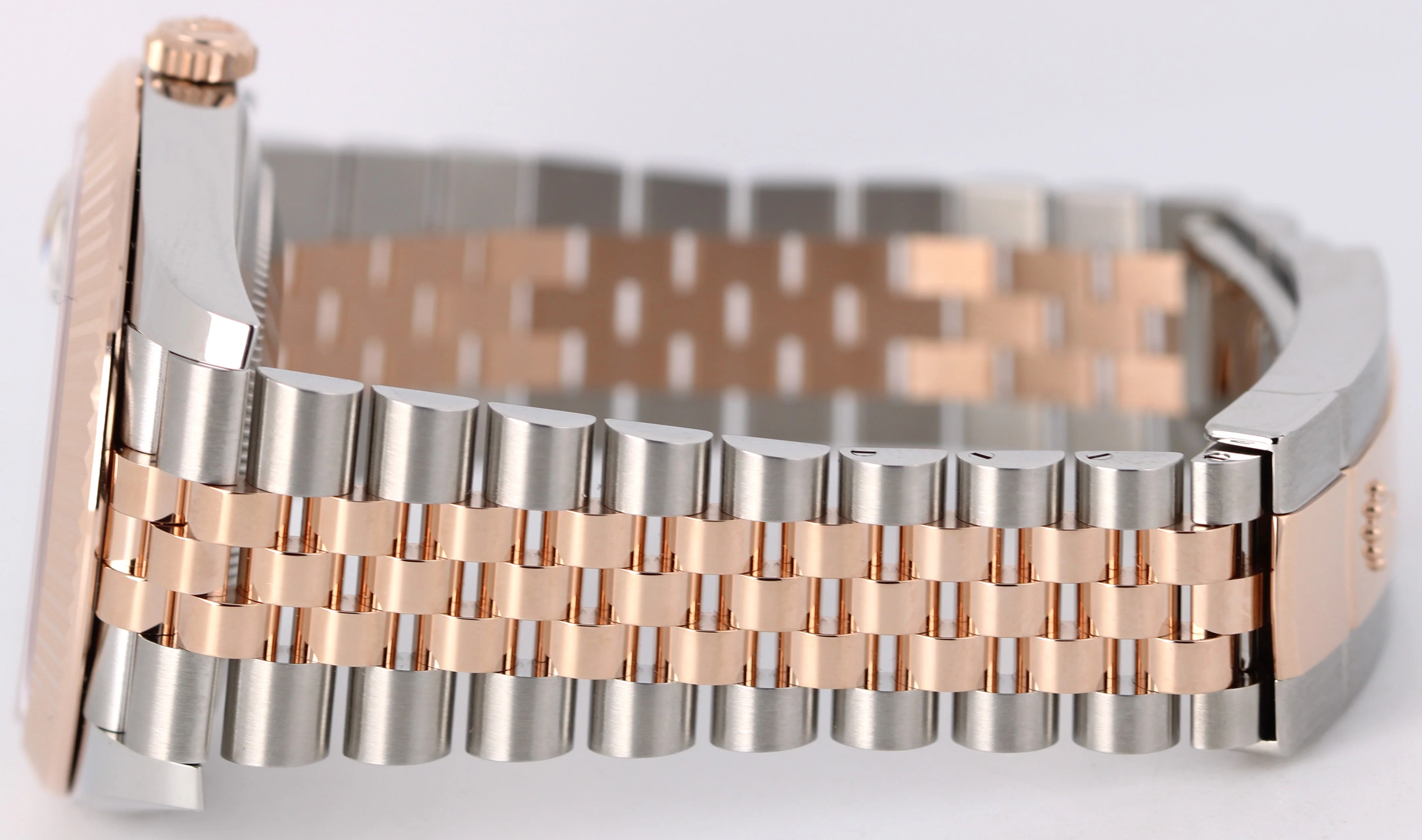 Rolex DateJust 41 Two-Tone 18k Rose Gold Steel WIMBLEDON Jubilee 126331 Watch - Image 7
