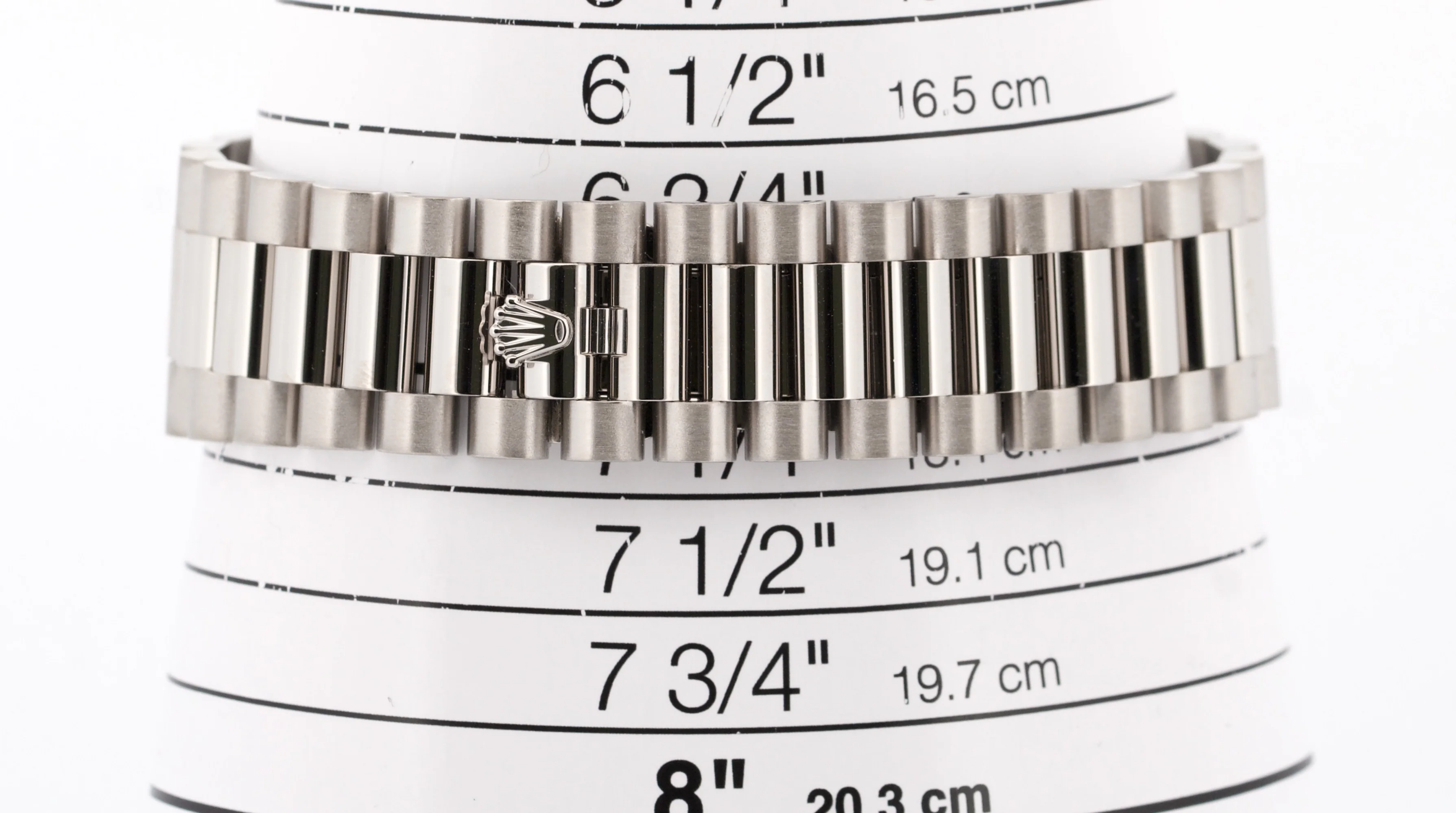 Rolex Day-Date 40mm OLIVE ROMAN Green President 18K White Gold 228239 Watch BOX - Image 9