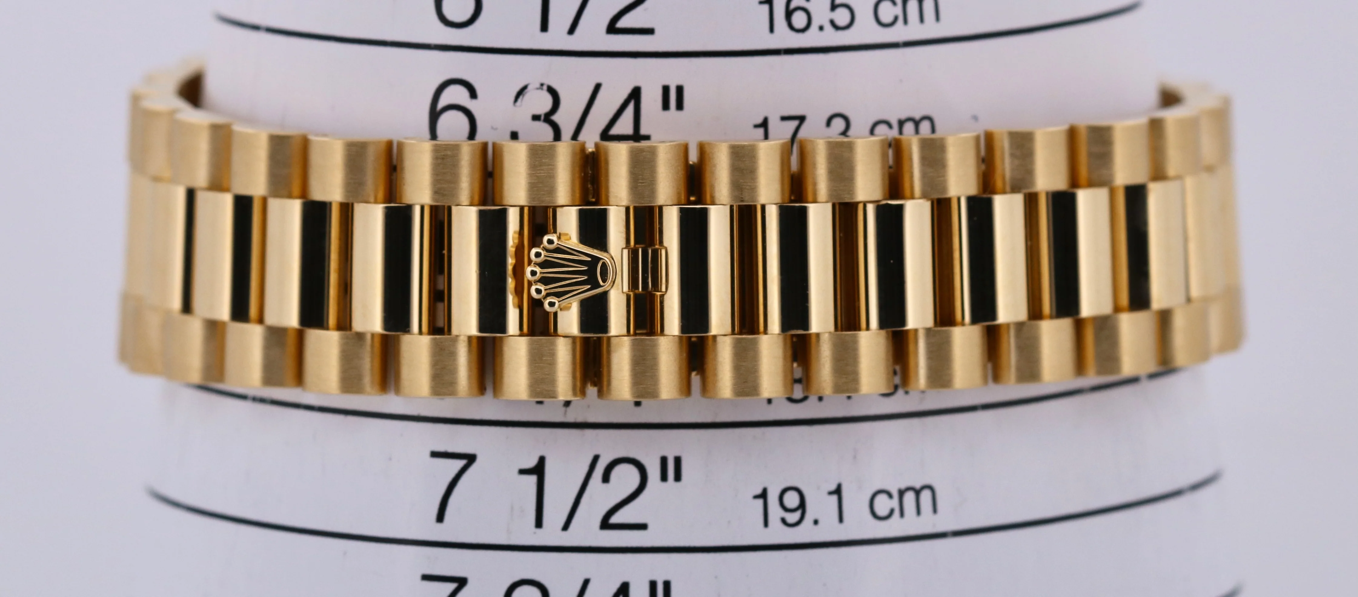 Rolex Day-Date FACTORY CHAMPAGNE DIAMOND 18K Yellow Gold Fluted 36mm 118238 BOX - Image 9