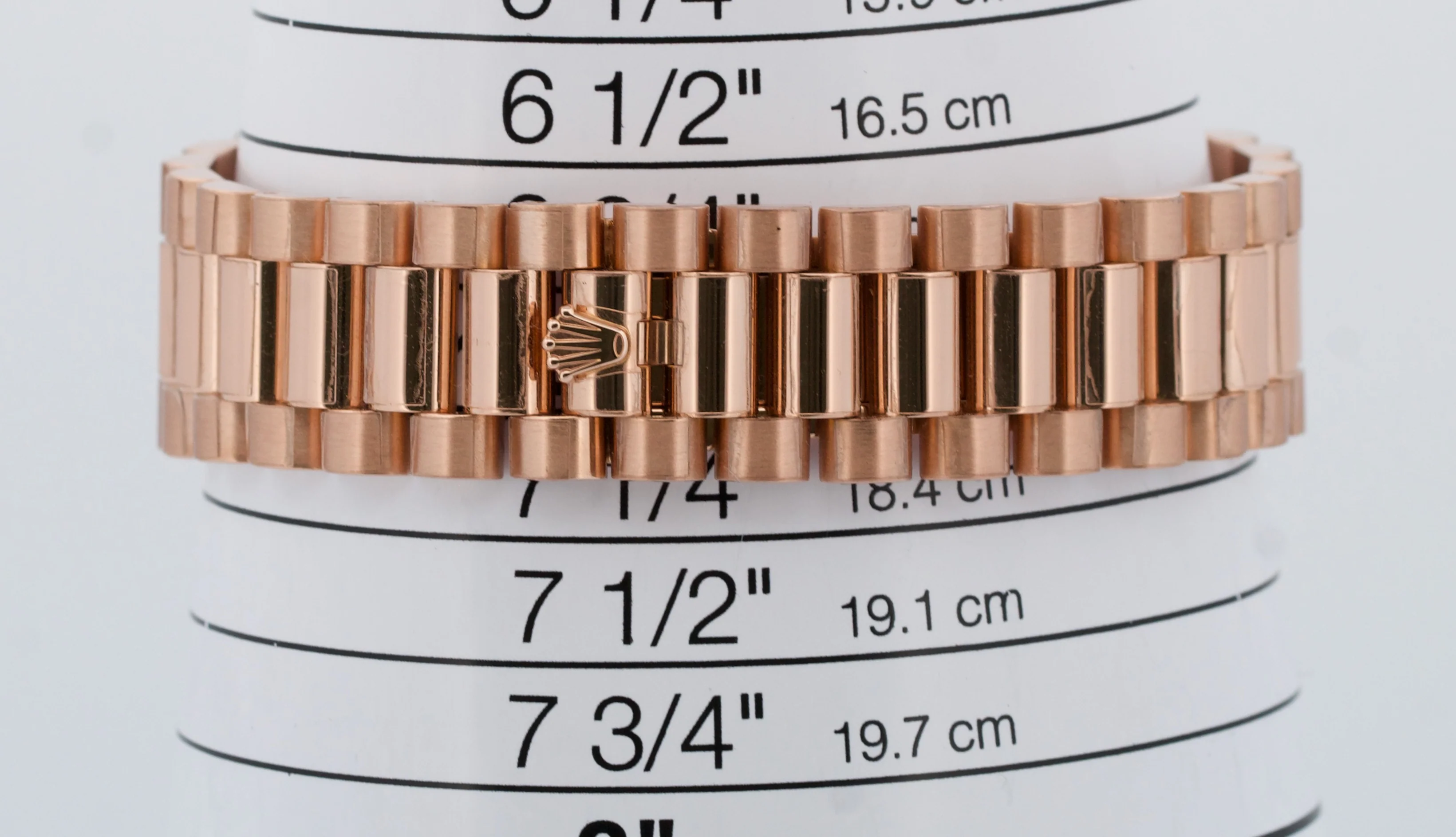 Rolex Day-Date II 41mm President Brown CHOCOLATE WAVE 18K Rose Gold 218235 BOX - Image 9
