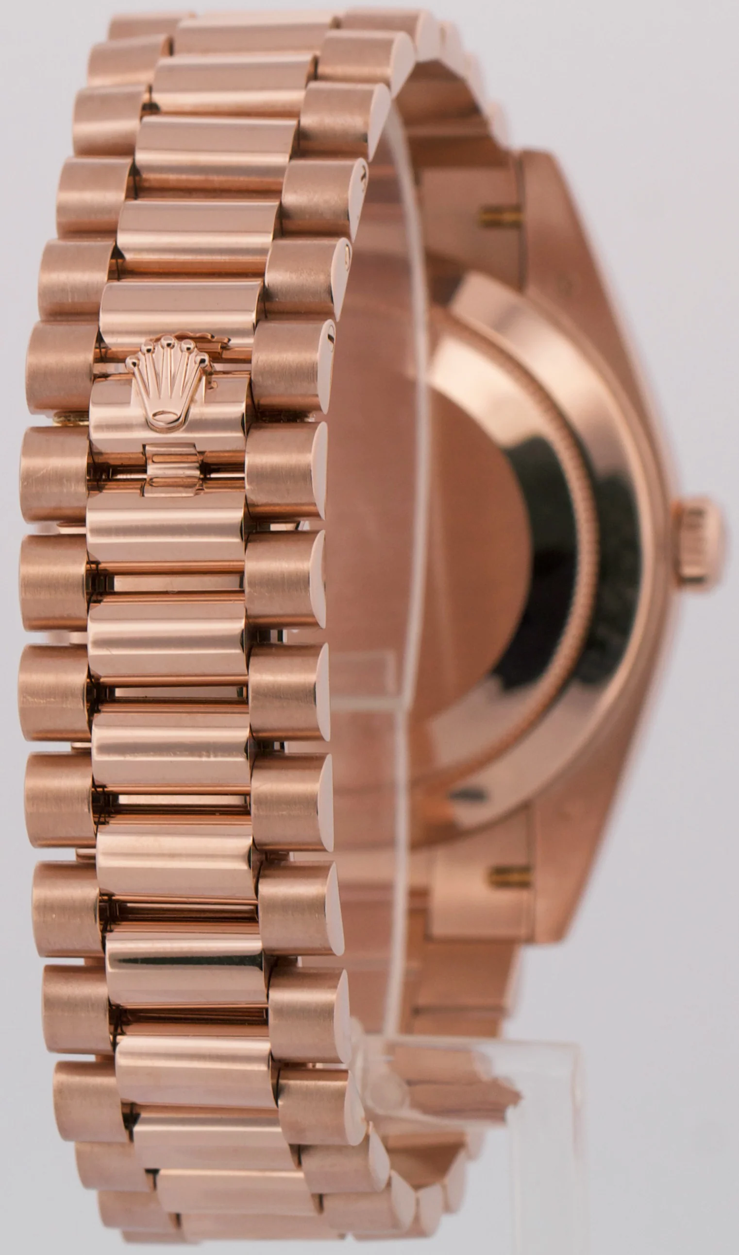 Rolex Day-Date President 40mm FACTORY CHOCOLATE BAGUETTE 18K Gold 228235 BOX - Image 6