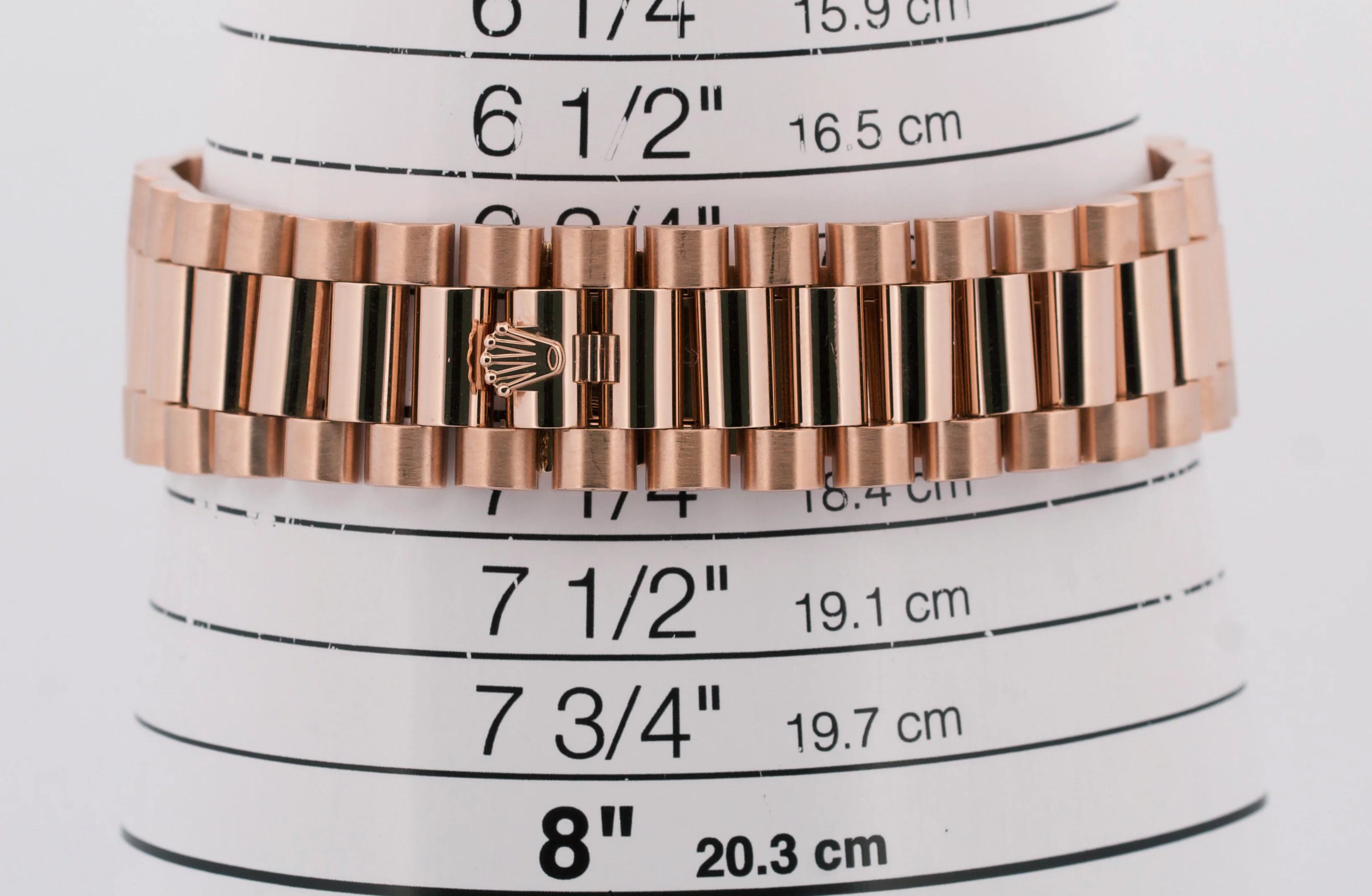 Rolex Day-Date President 40mm FACTORY CHOCOLATE BAGUETTE 18K Gold 228235 BOX - Image 7