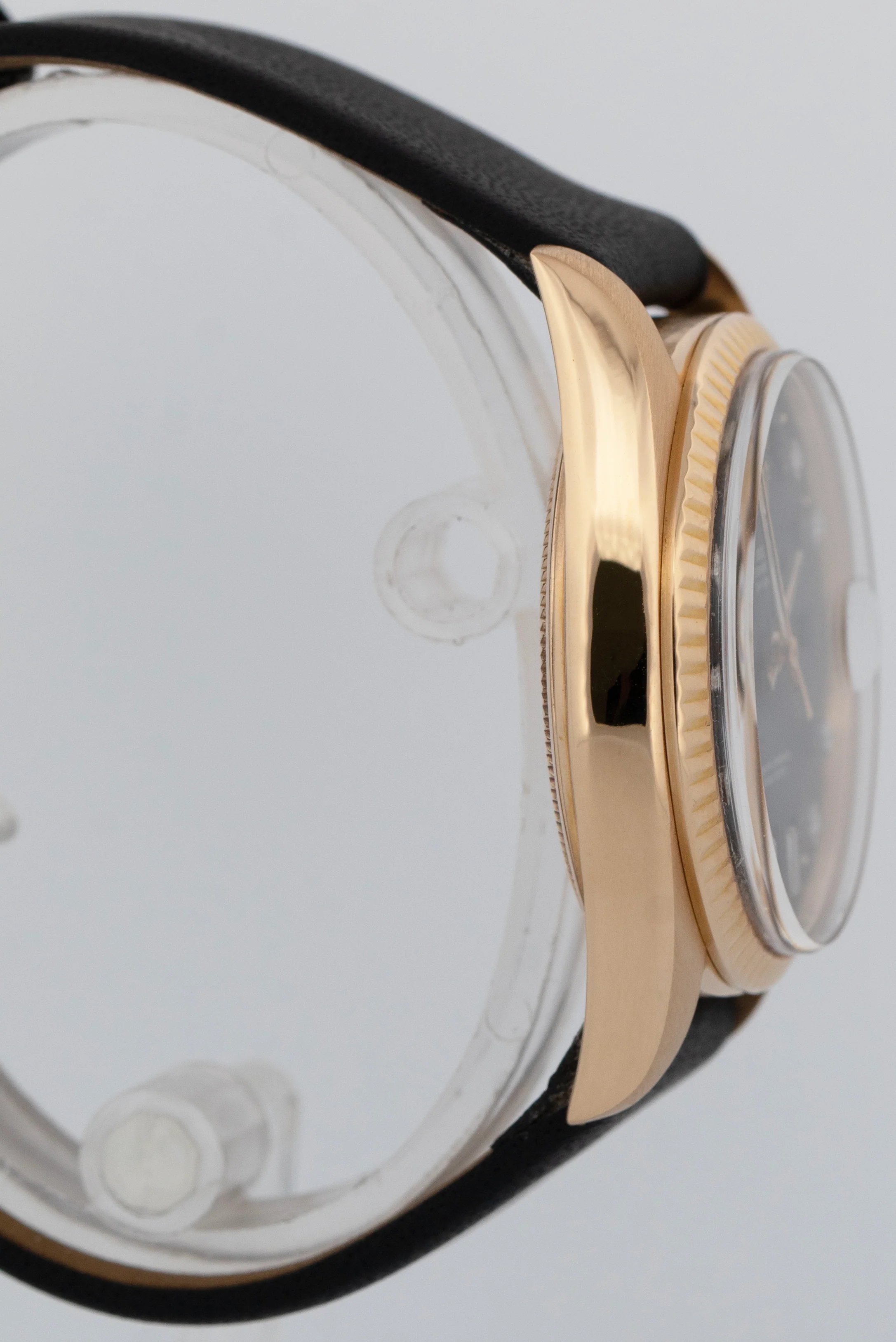 Rolex Day-Date President Black DIAMOND DIAL 18K Yellow Gold Fluted 36mm Watch 18 - Image 3