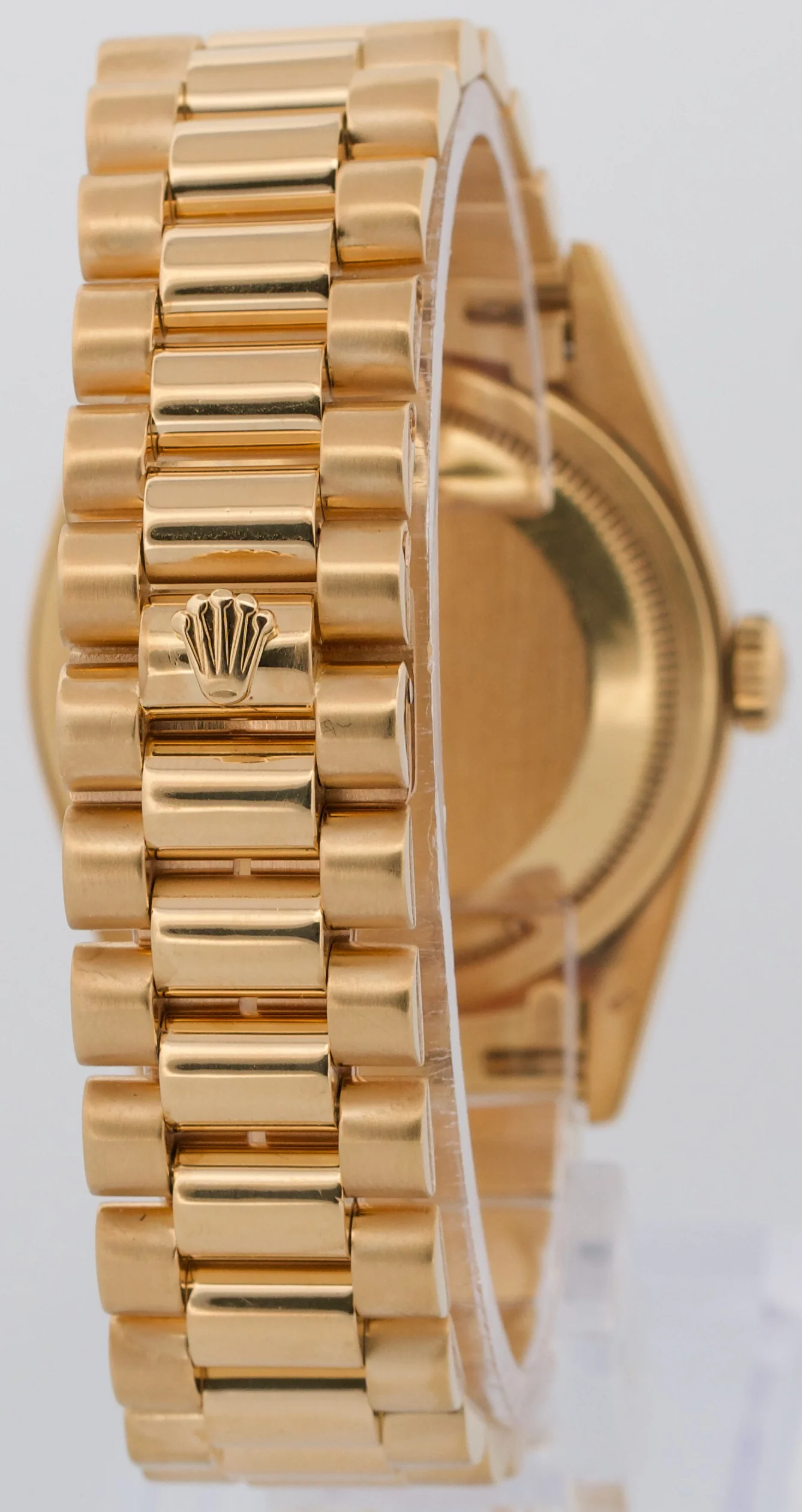 Rolex Day-Date President CHAMPAGNE 36mm 18K Yellow Gold Fluted 18238 Watch - Image 6