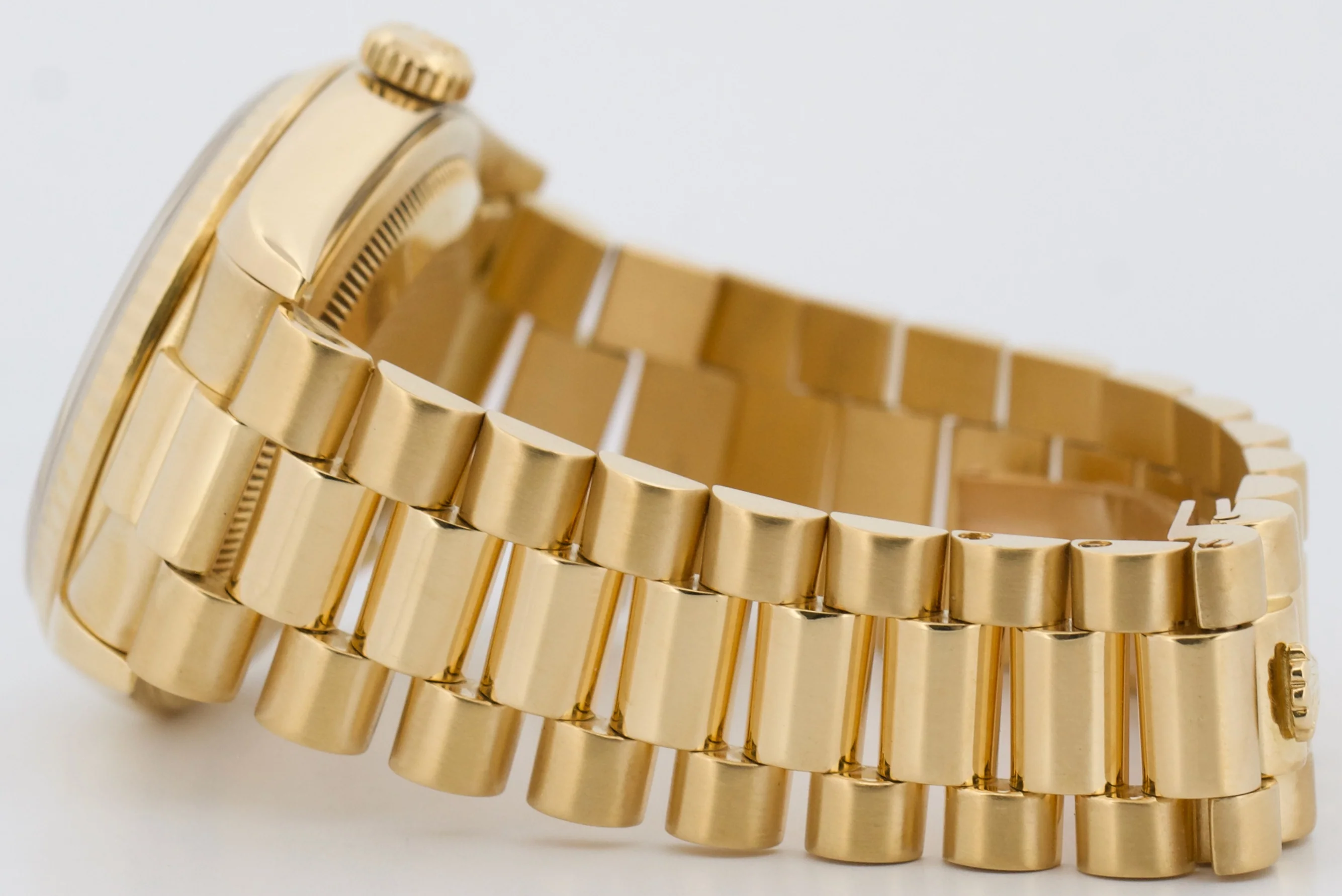 Rolex Day-Date President CHAMPAGNE 36mm 18K Yellow Gold Fluted 18238 Watch - Image 7