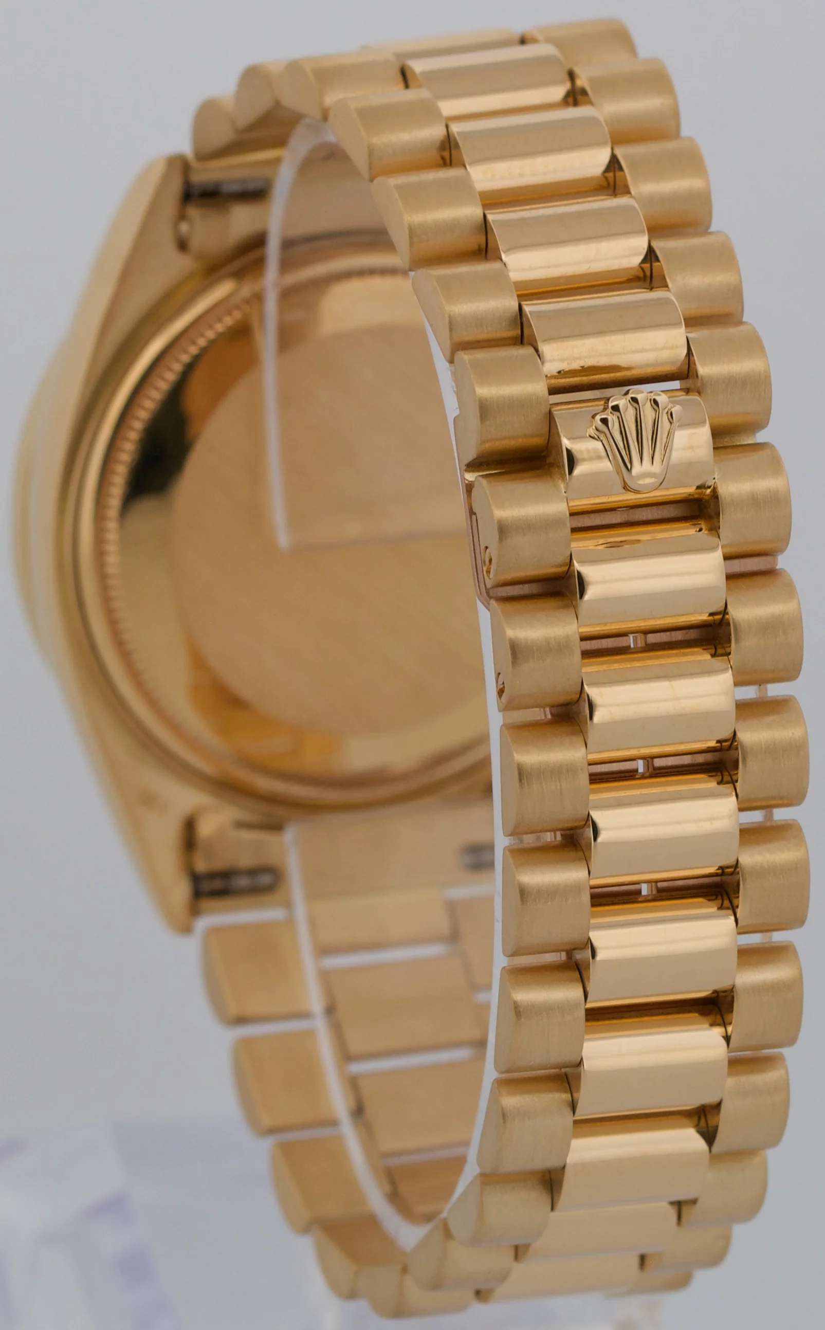 Rolex Day-Date President CHAMPAGNE 36mm DIAMOND BEZEL 18K Yellow Gold Watch 1803 - Image 5