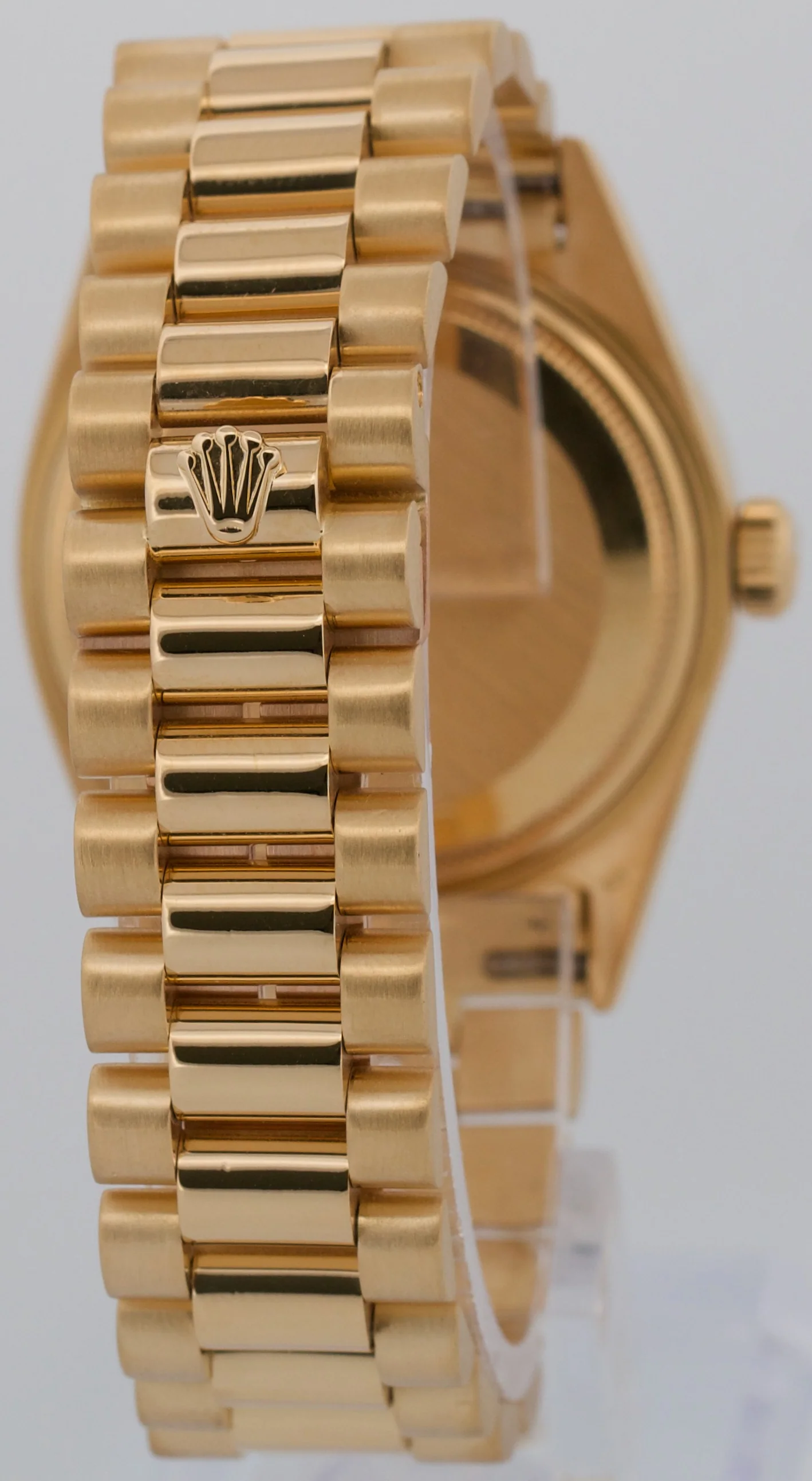 Rolex Day-Date President CHAMPAGNE 36mm DIAMOND BEZEL 18K Yellow Gold Watch 1803 - Image 6