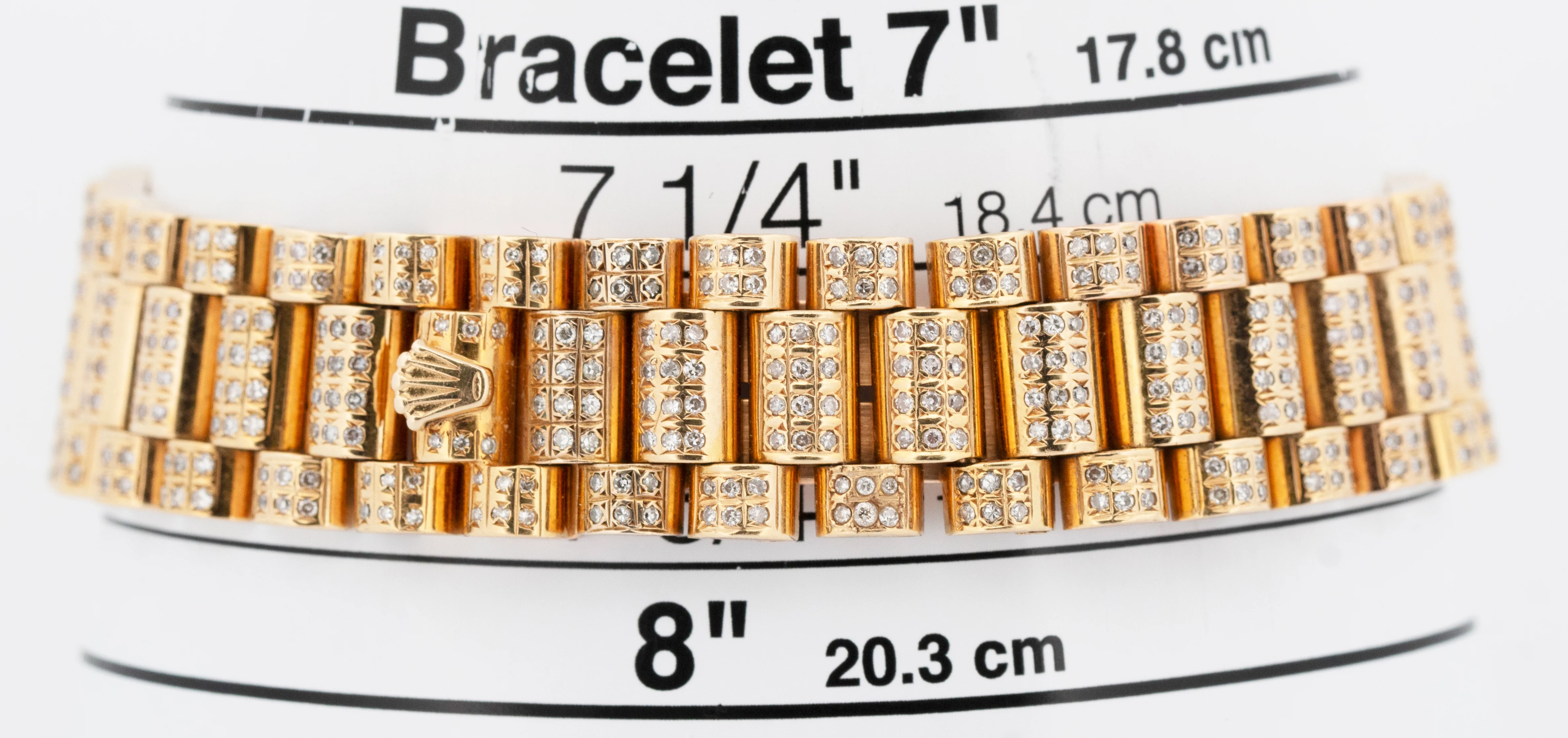 Rolex Day-Date President CHAMPAGNE DIAMOND 36mm 18K Yellow Gold Watch 18238 - Image 10