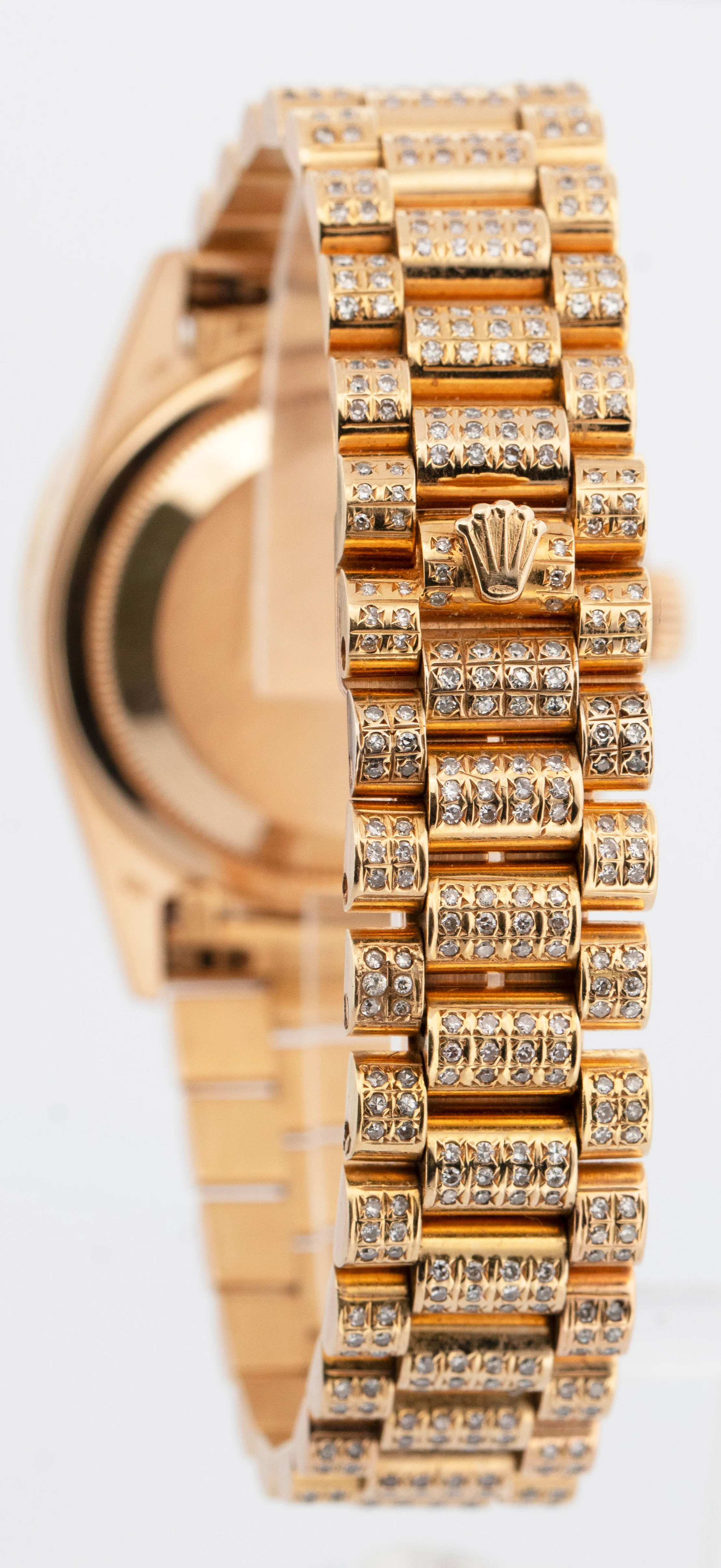 Rolex Day-Date President CHAMPAGNE DIAMOND 36mm 18K Yellow Gold Watch 18238 - Image 5