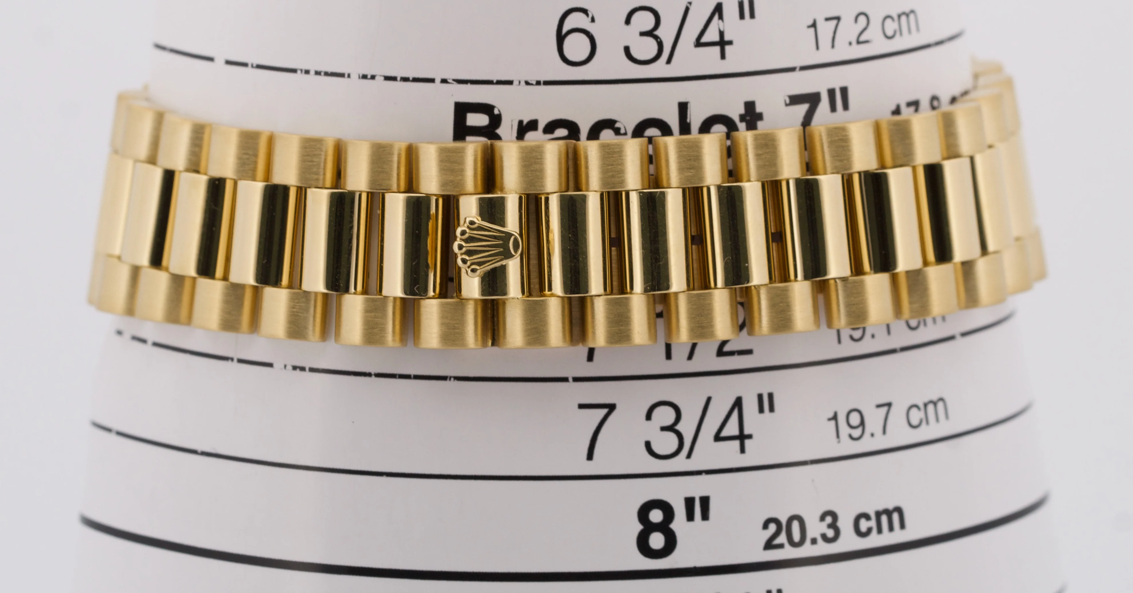 Rolex Day-Date President CROWN COLLECTION 18K Gold MOP DIAMOND 36mm 18138 BOX - Image 9