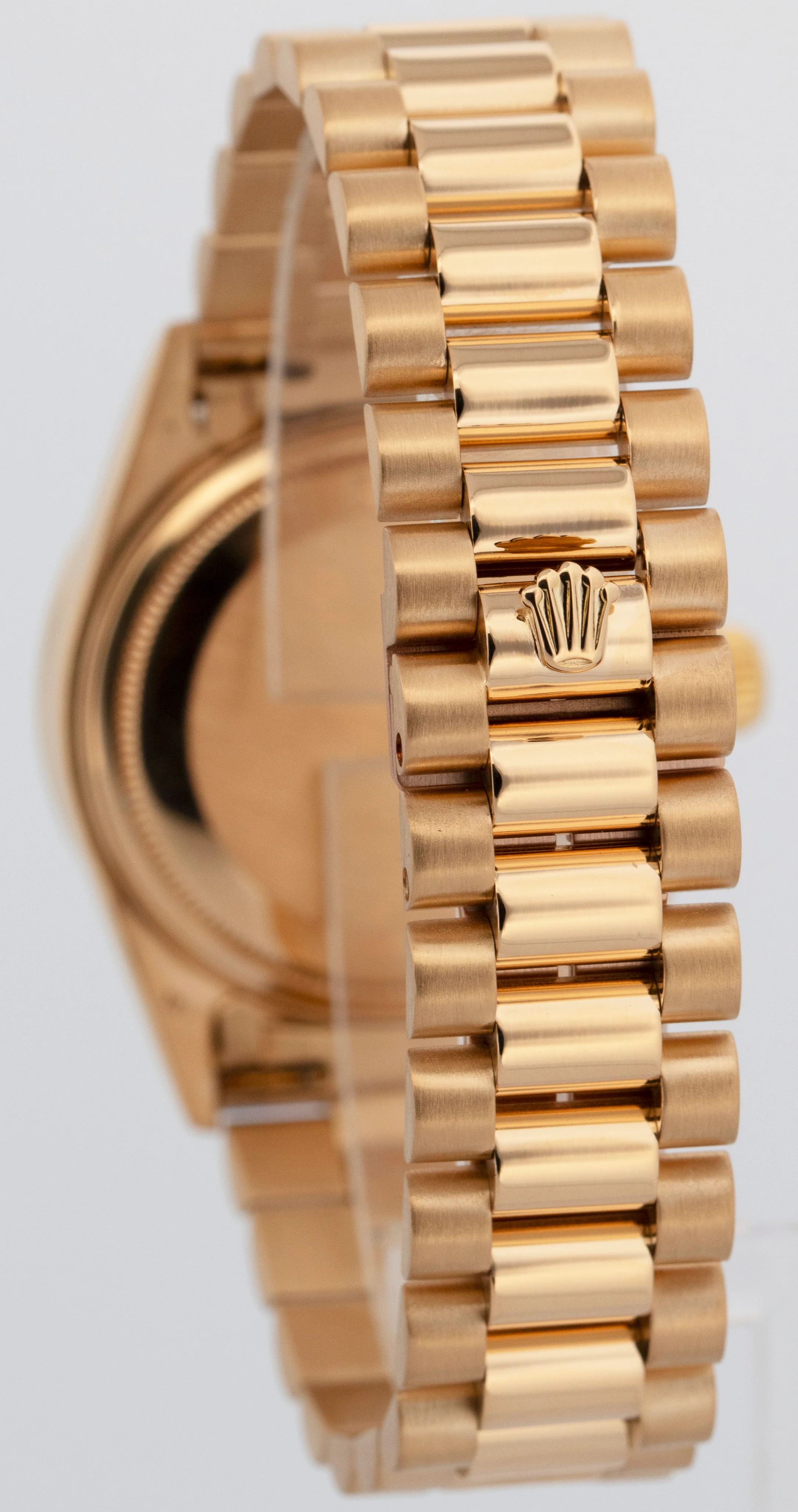 Rolex Day-Date President DIAMOND Black 36mm 18K Yellow Gold 18038 Watch - Image 7
