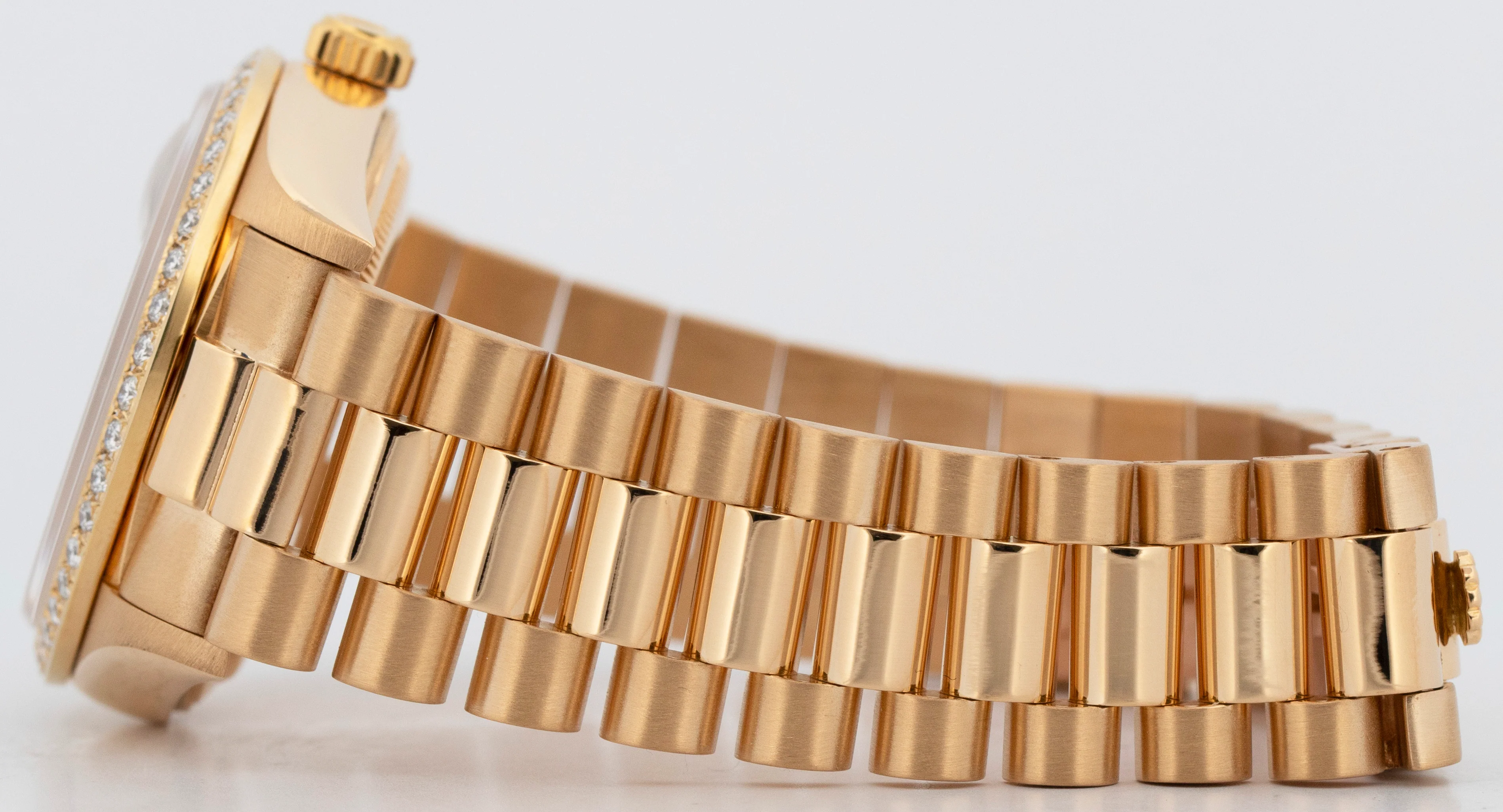Rolex Day-Date President DIAMOND Black 36mm 18K Yellow Gold 18038 Watch - Image 8