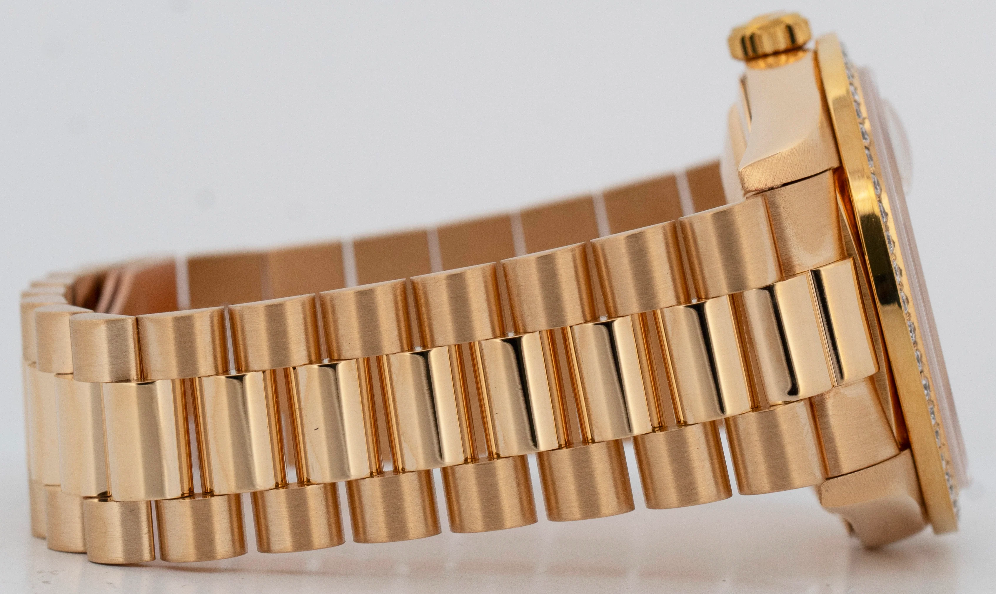 Rolex Day-Date President DIAMOND CHAMPAGNE 36mm 18K Yellow Gold 18238 Watch - Image 7