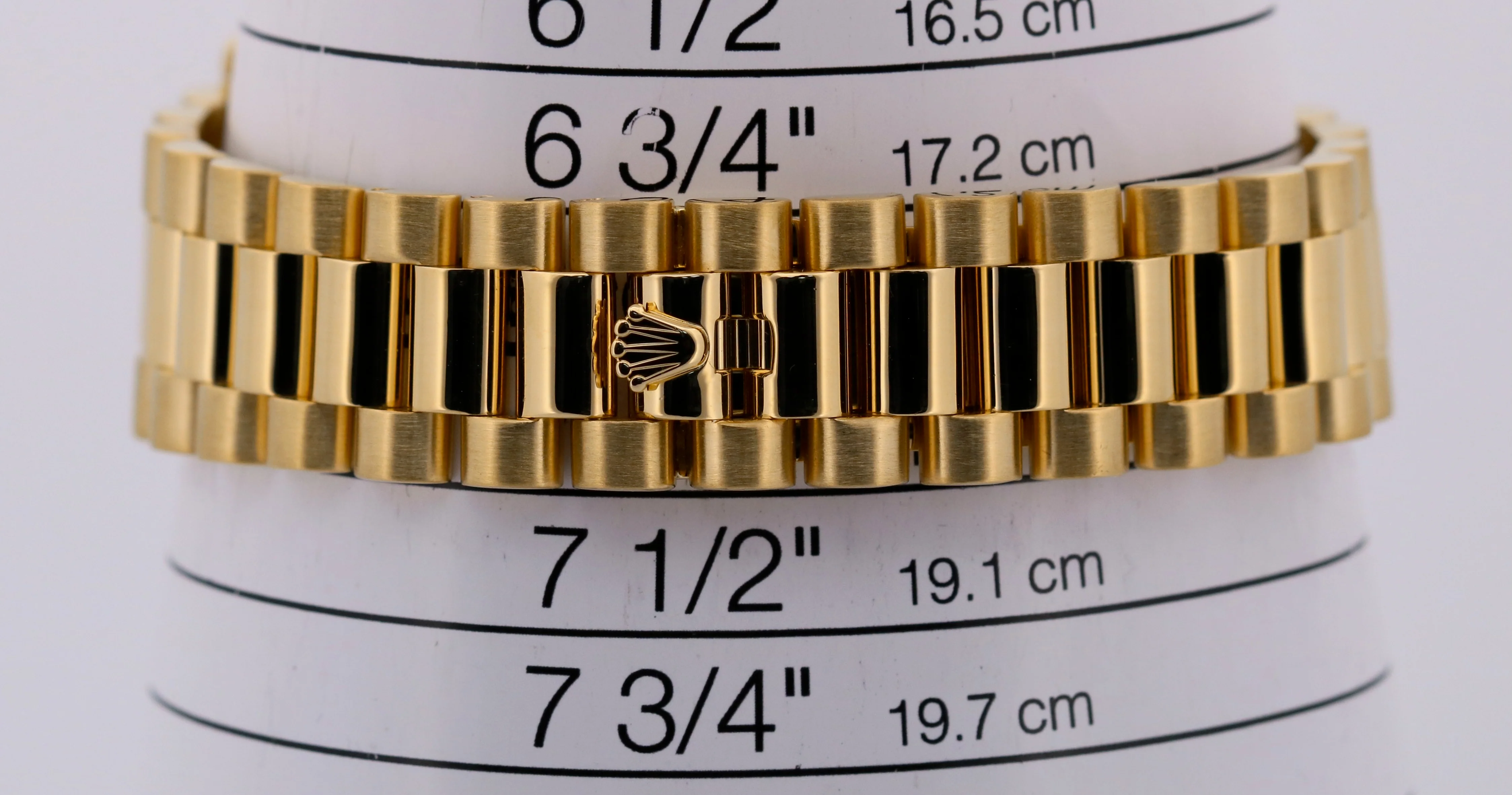 Rolex Day-Date 118238 Factory Champagne DIAMOND Rehaut HEAVY BAND 18K Gold 36mm - Image 9