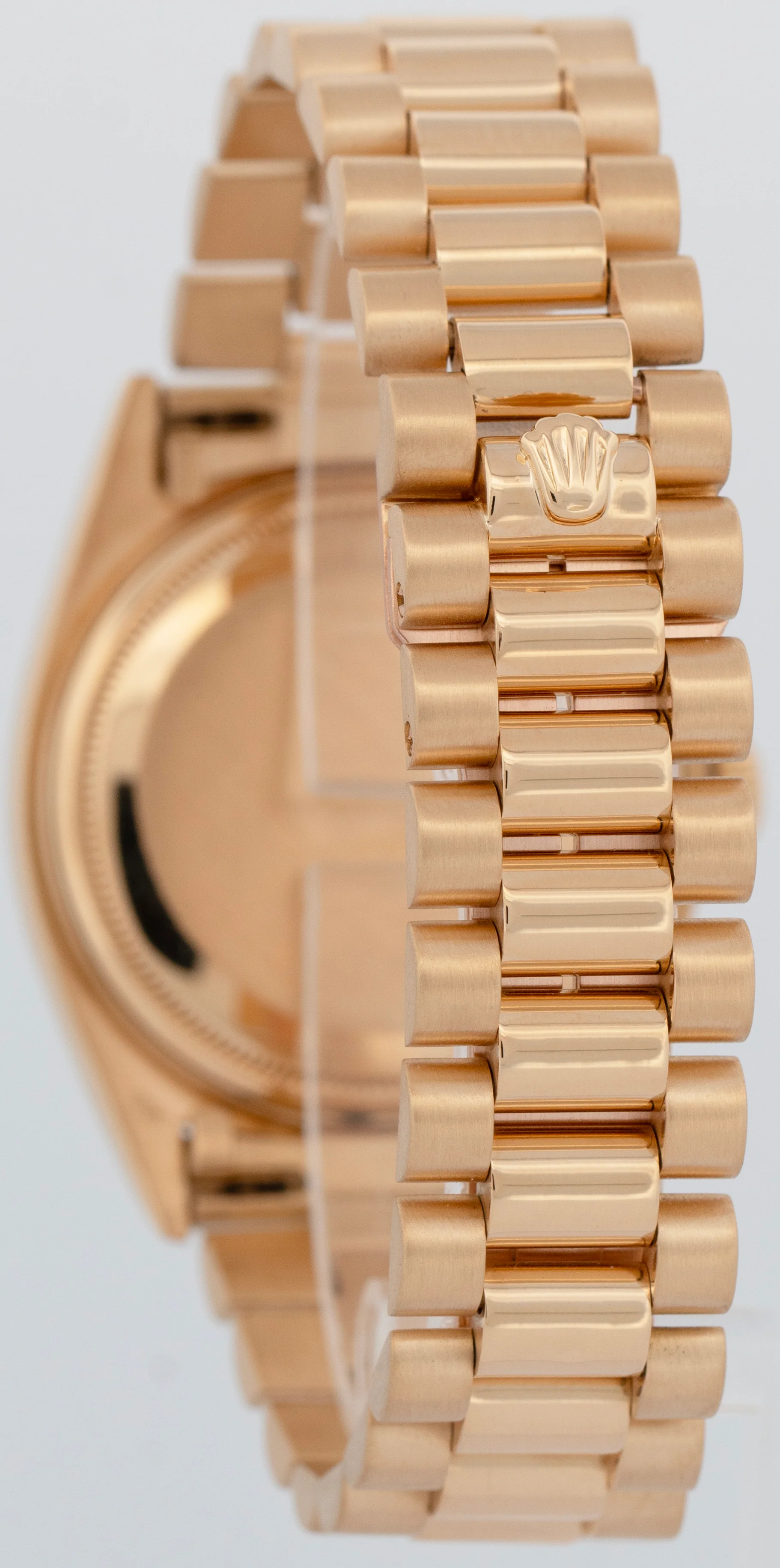 Rolex Day-Date President MOTHER OF PEARL Diamond 36mm 18K Gold Fluted 18048 - Image 4