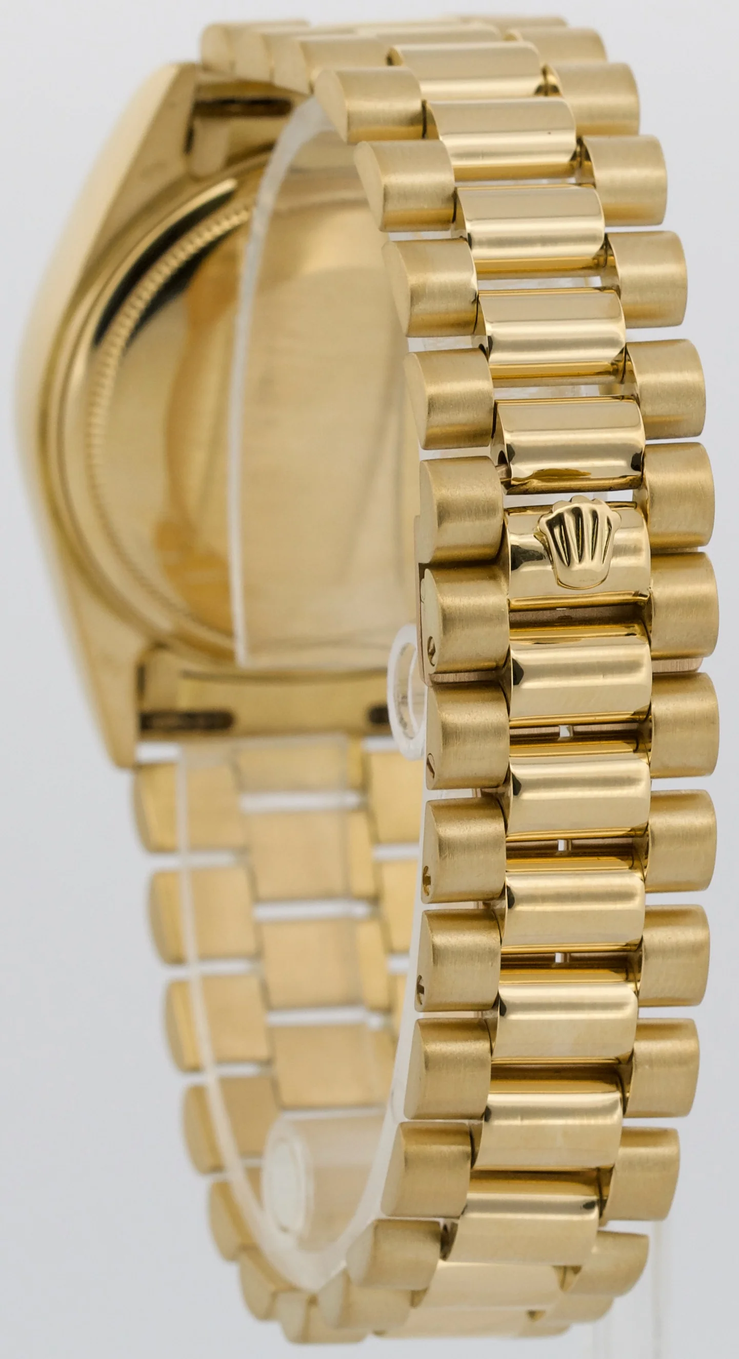 Rolex Day-Date President TIFFANY CHAMPAGNE TAPESTRY 36mm 18K Yellow Gold 18038 - Image 5