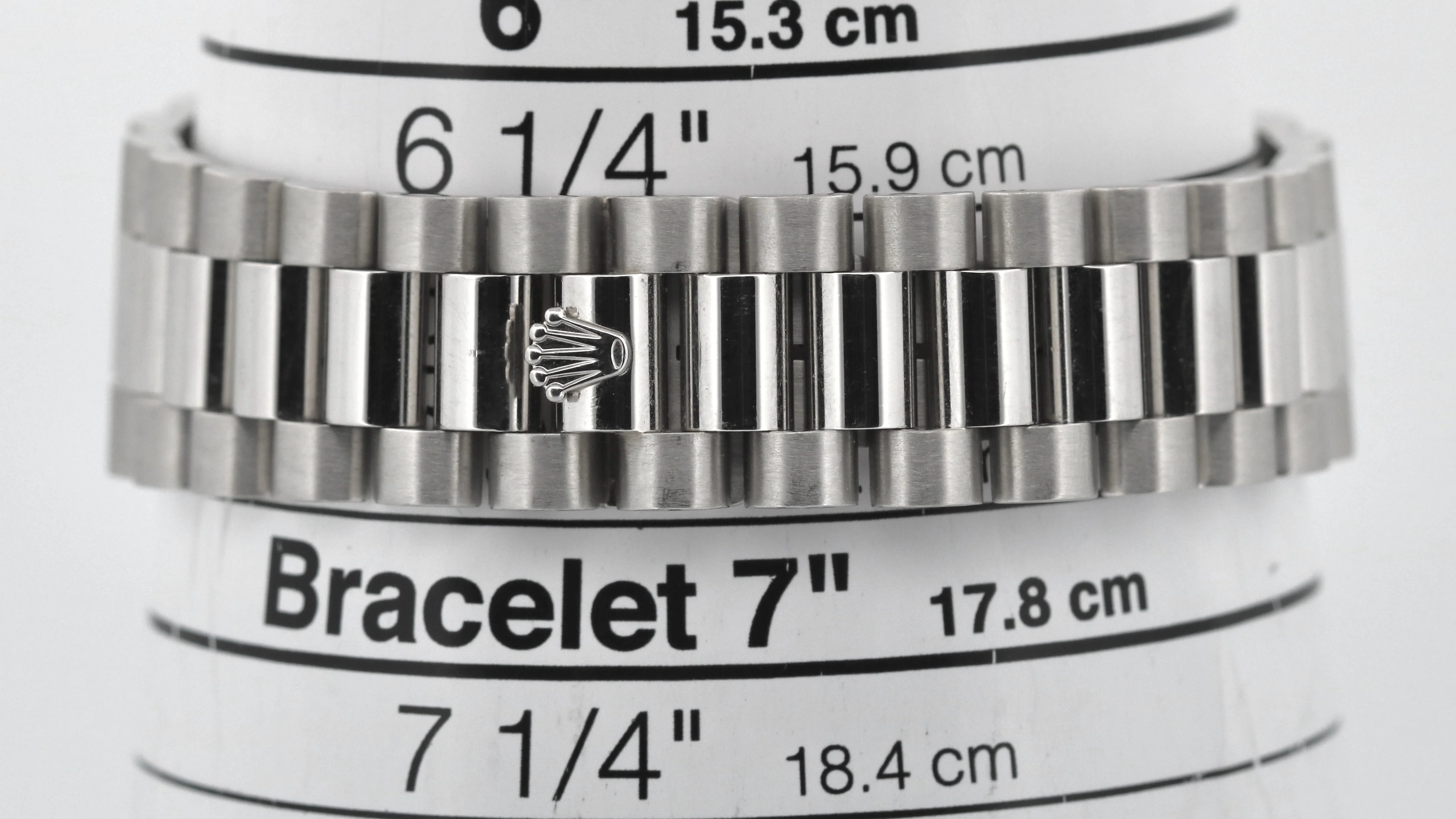Rolex Day-Date Presidential 36mm GLACIER ICE BLUE ROMAN 950 Platinum 118206 - Image 10