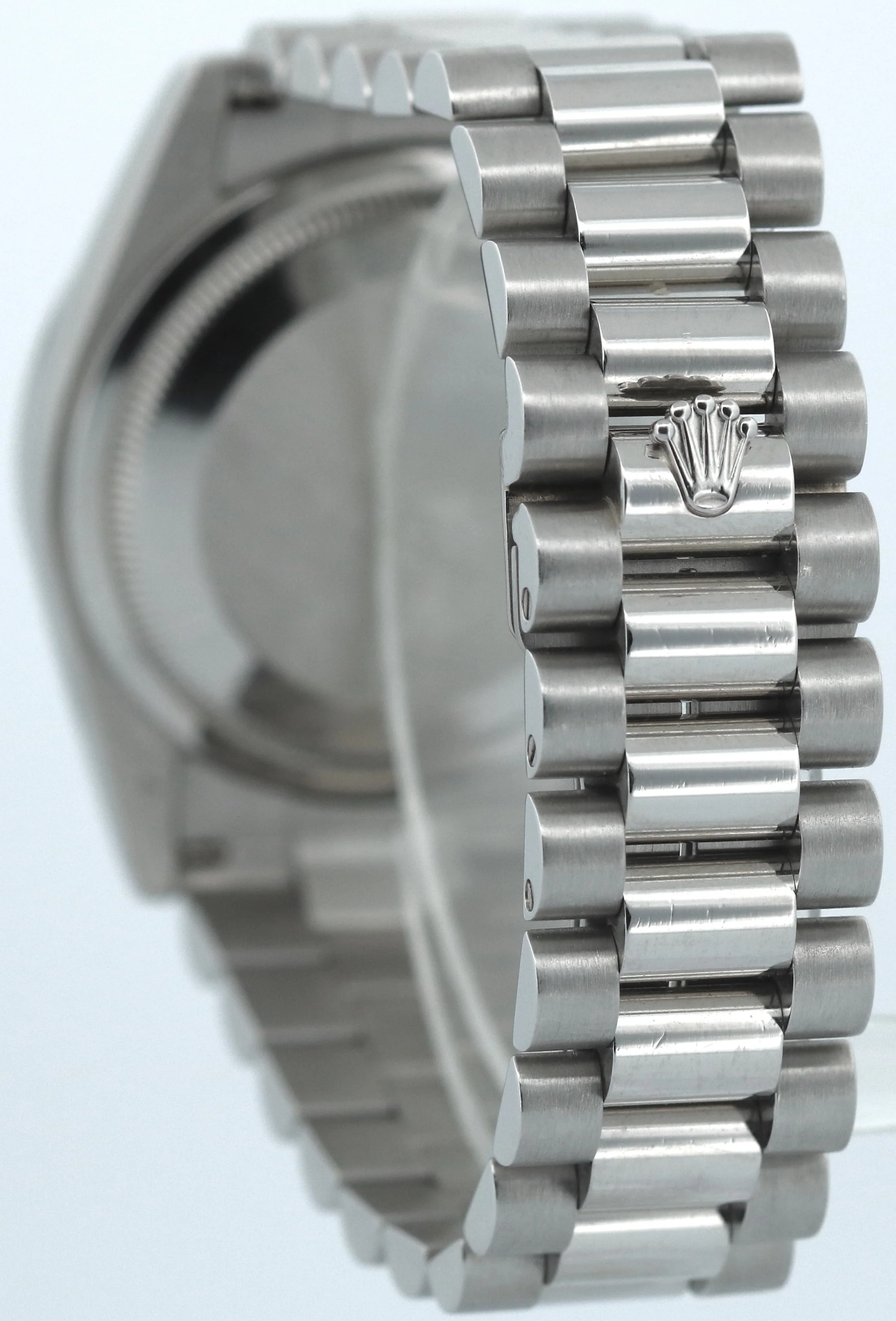 Rolex Day-Date Presidential 36mm GLACIER ICE BLUE ROMAN 950 Platinum 118206 - Image 5