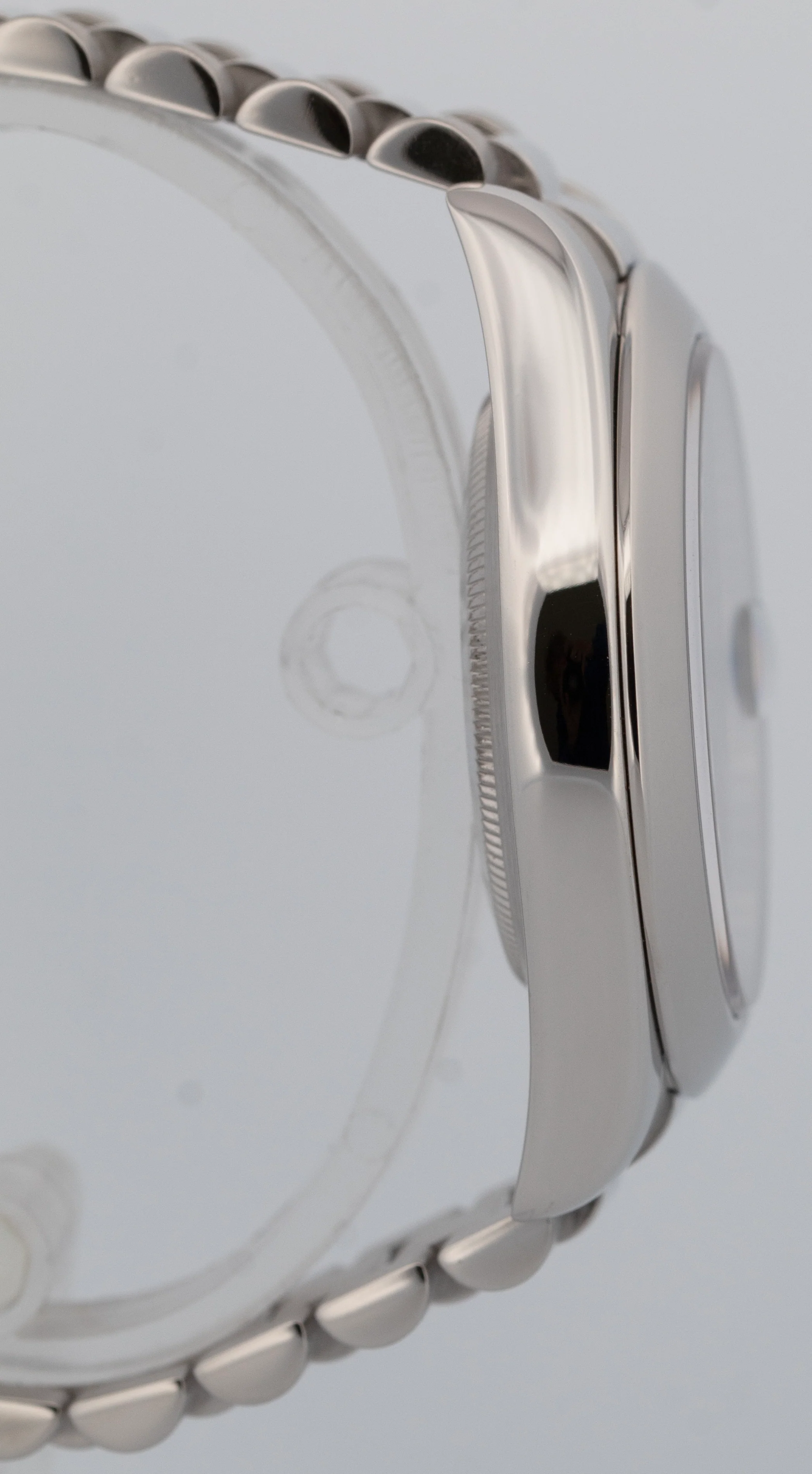 Rolex Day-Date Presidential GLACIER BLUE 41mm Roman Platinum 218206 Watch BOX - Image 4