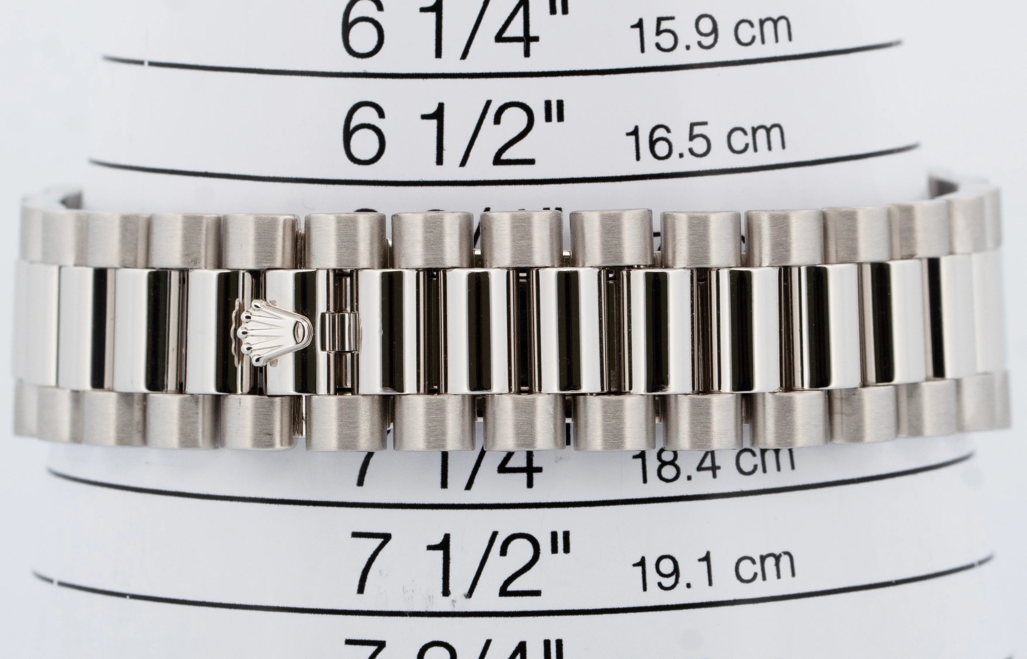 Rolex Day-Date Presidential GLACIER BLUE 41mm Roman Platinum 218206 Watch BOX - Image 9