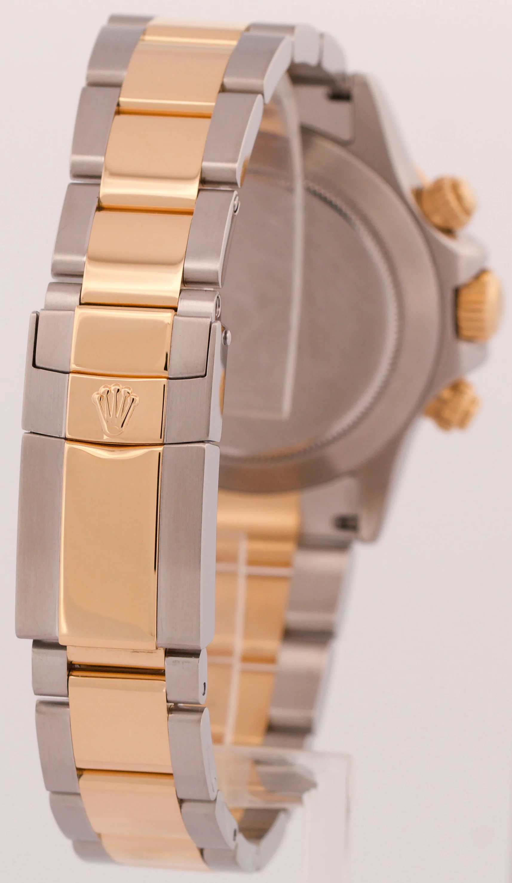 Rolex Daytona Cosmograph 40mm BLACK Two-Tone Steel 18K Yellow Gold Watch 116523 - Image 6