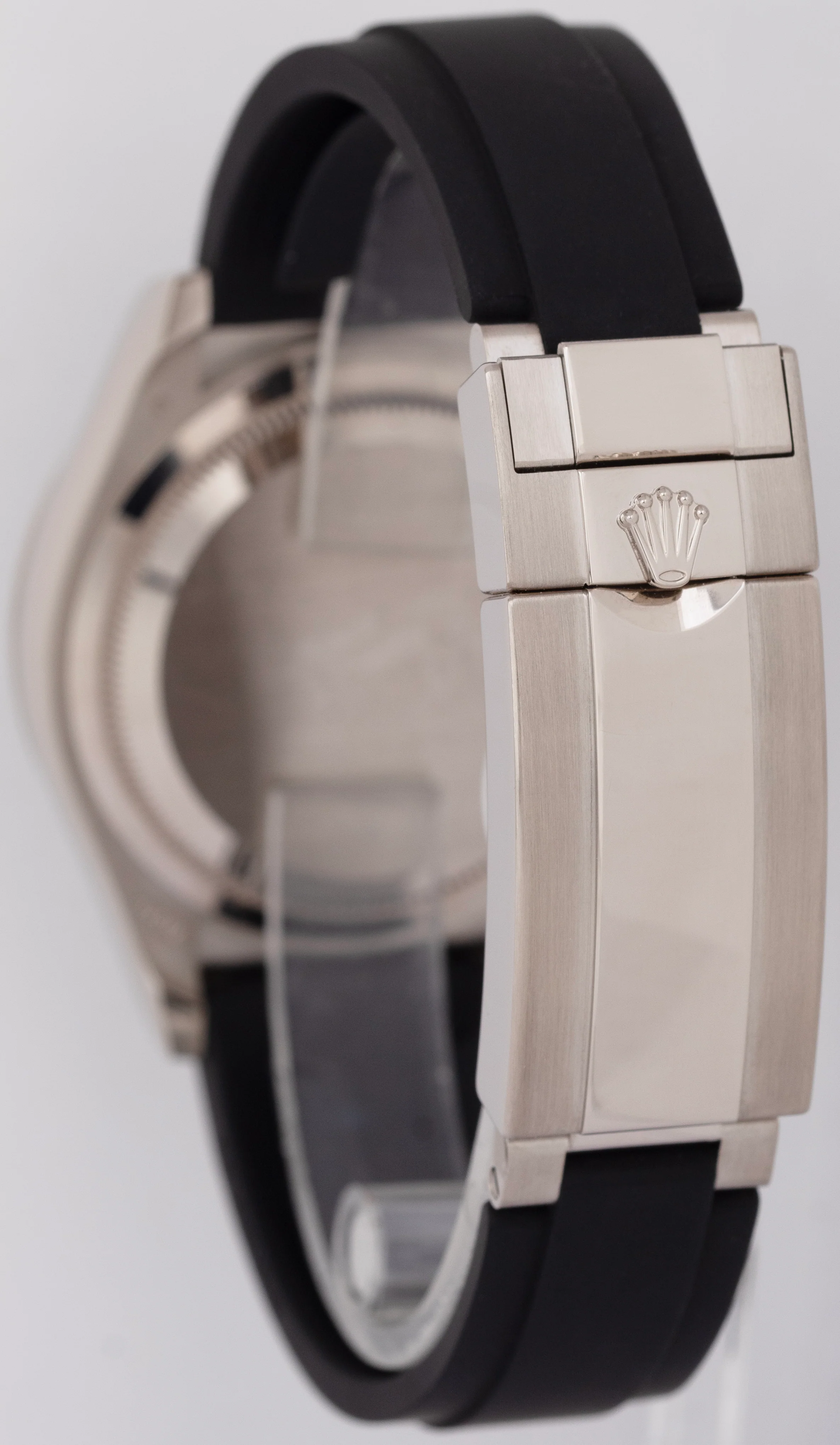 Rolex Daytona Cosmograph BLACK 18K White Gold Ceramic Oysterflex 40mm 126519 LN - Image 5