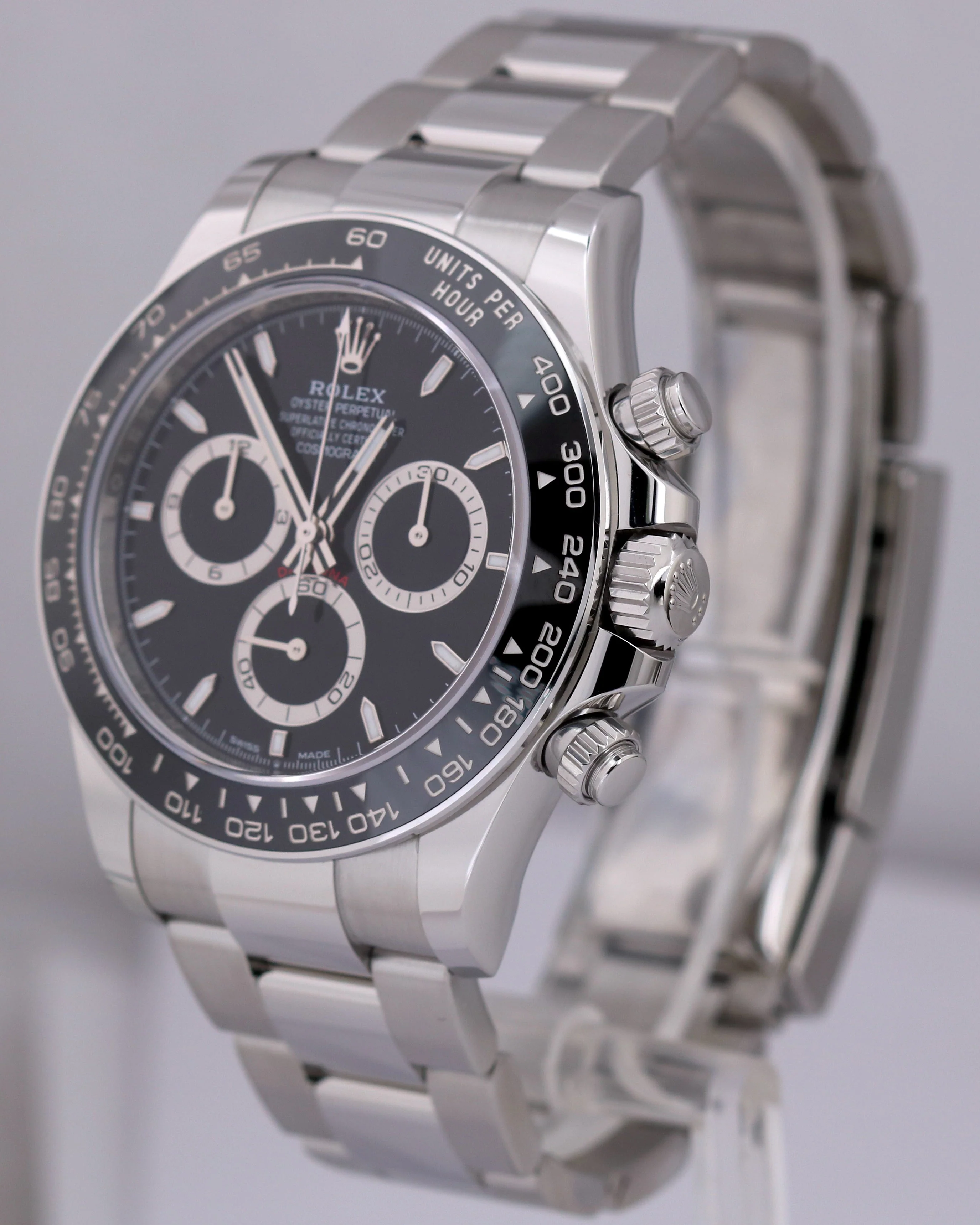 Rolex Daytona Cosmograph BLACK Ceramic 40mm Stainless Steel 126500 LN Watch BOX - Image 3