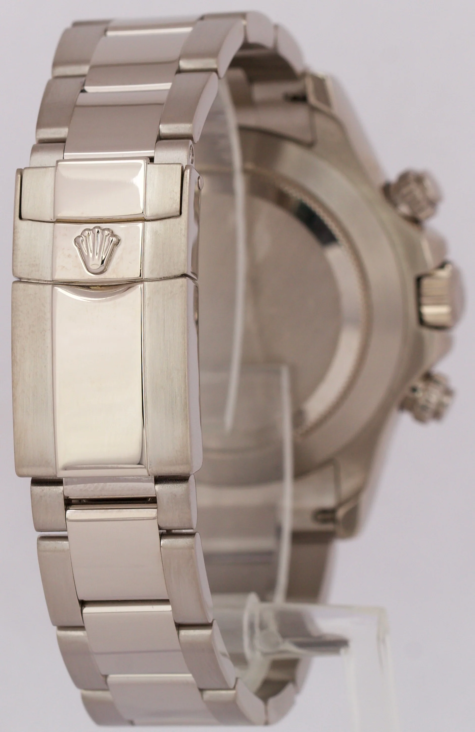 Rolex Daytona Cosmograph BLACK RACING Red 18K White Gold Oyster Watch 116509 - Image 6