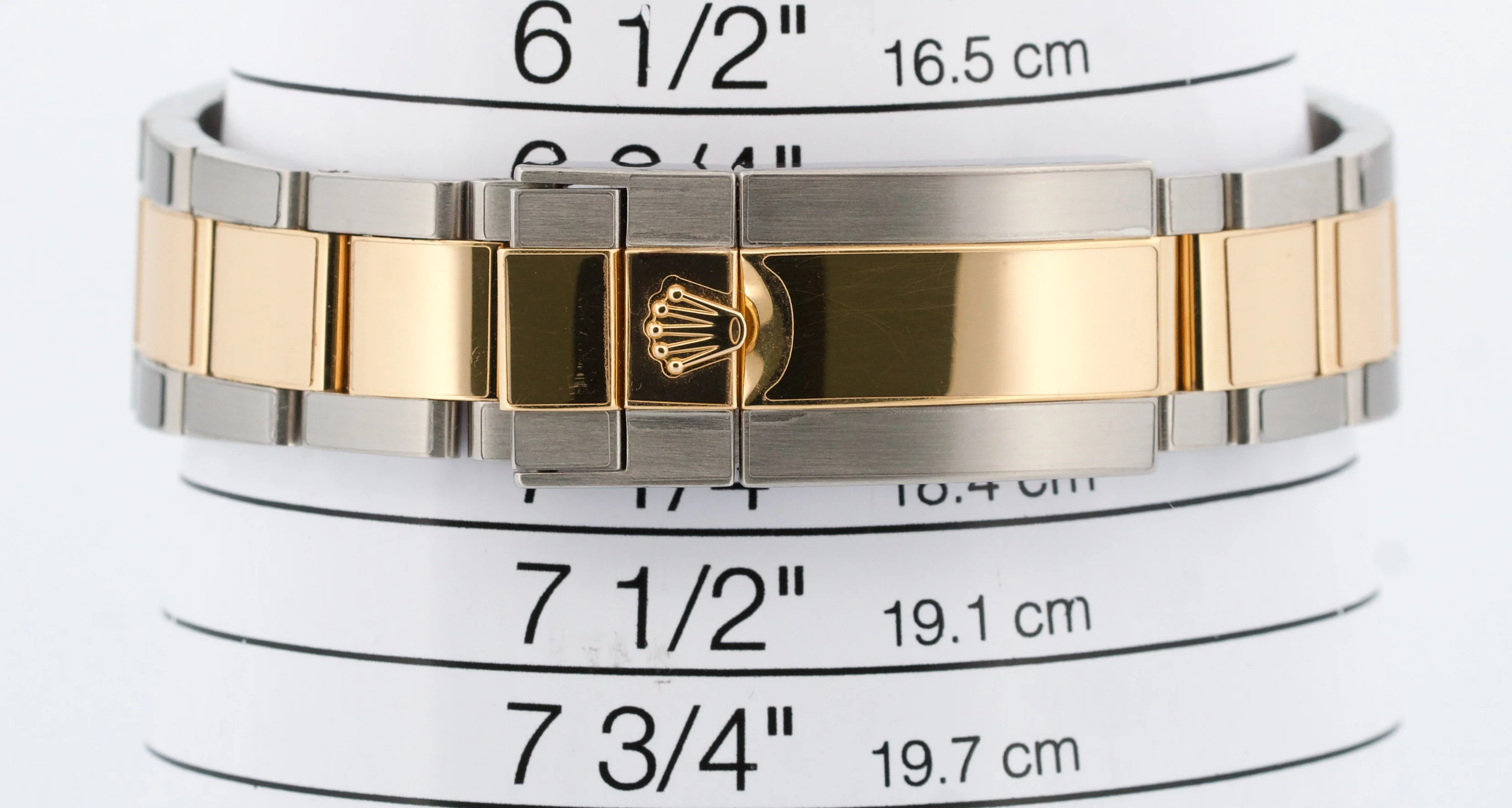 Rolex Daytona Cosmograph BLUE RACING Two-Tone 18K Yellow Gold Steel 116523 Watch - Image 9