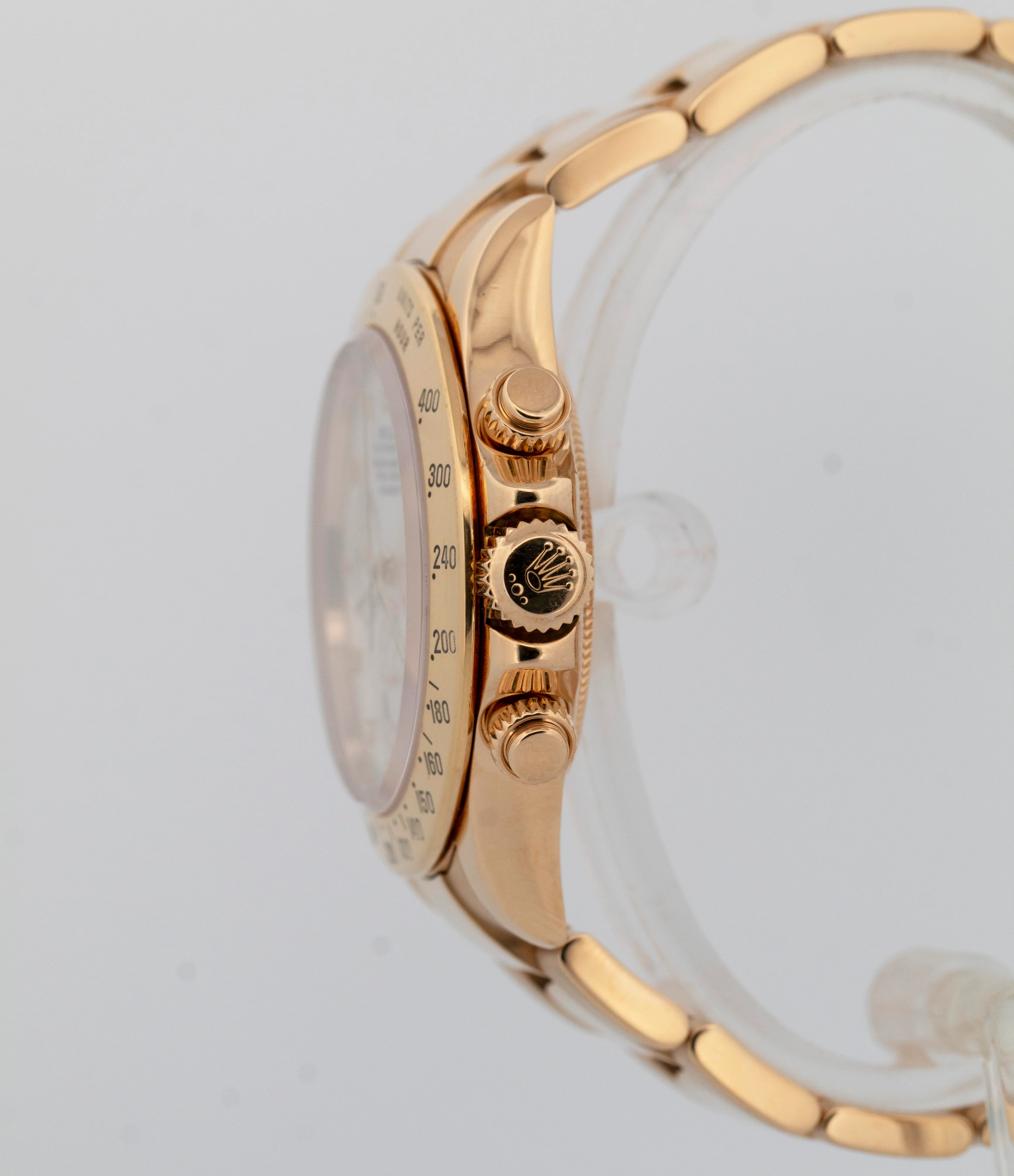 Rolex Daytona Cosmograph FACTORY MOP 18K Yellow Gold Oyster Watch 40mm 116528 - Image 3