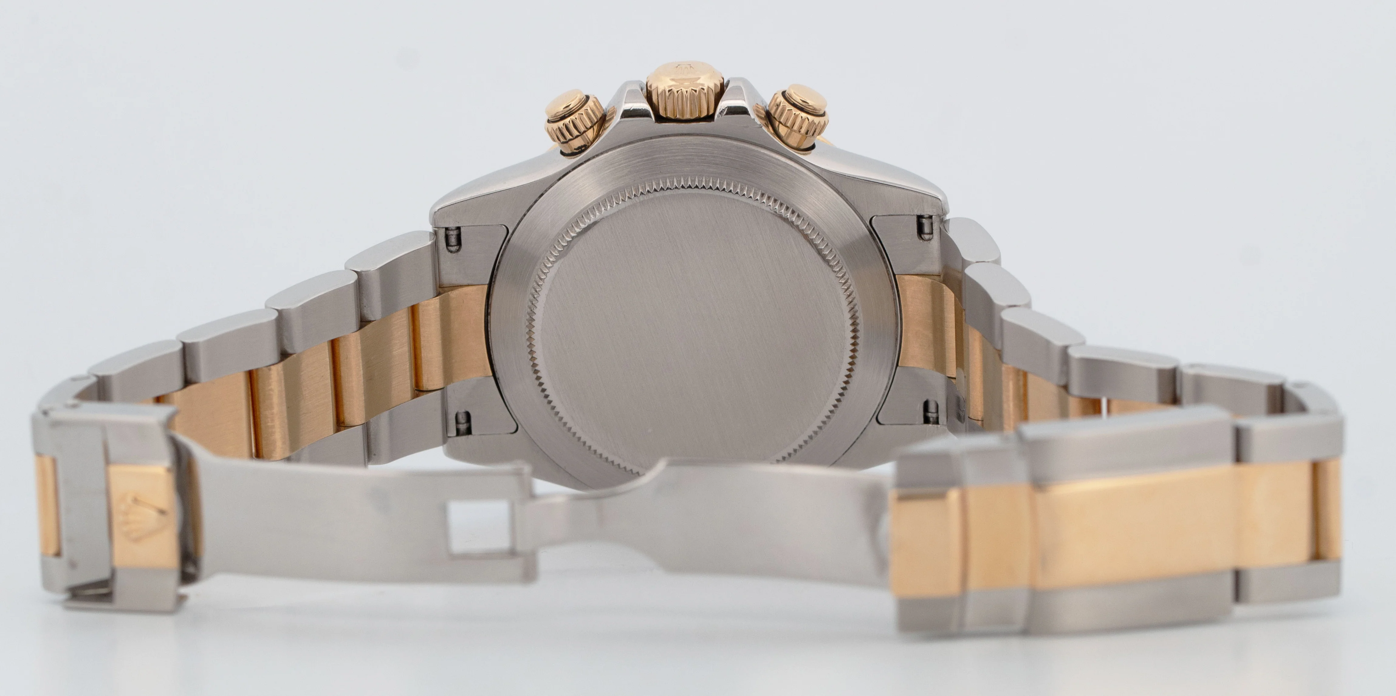 Rolex Daytona Cosmograph IVORY RACING 116523 18K Gold Steel Two-Tone Panda Watch - Image 8