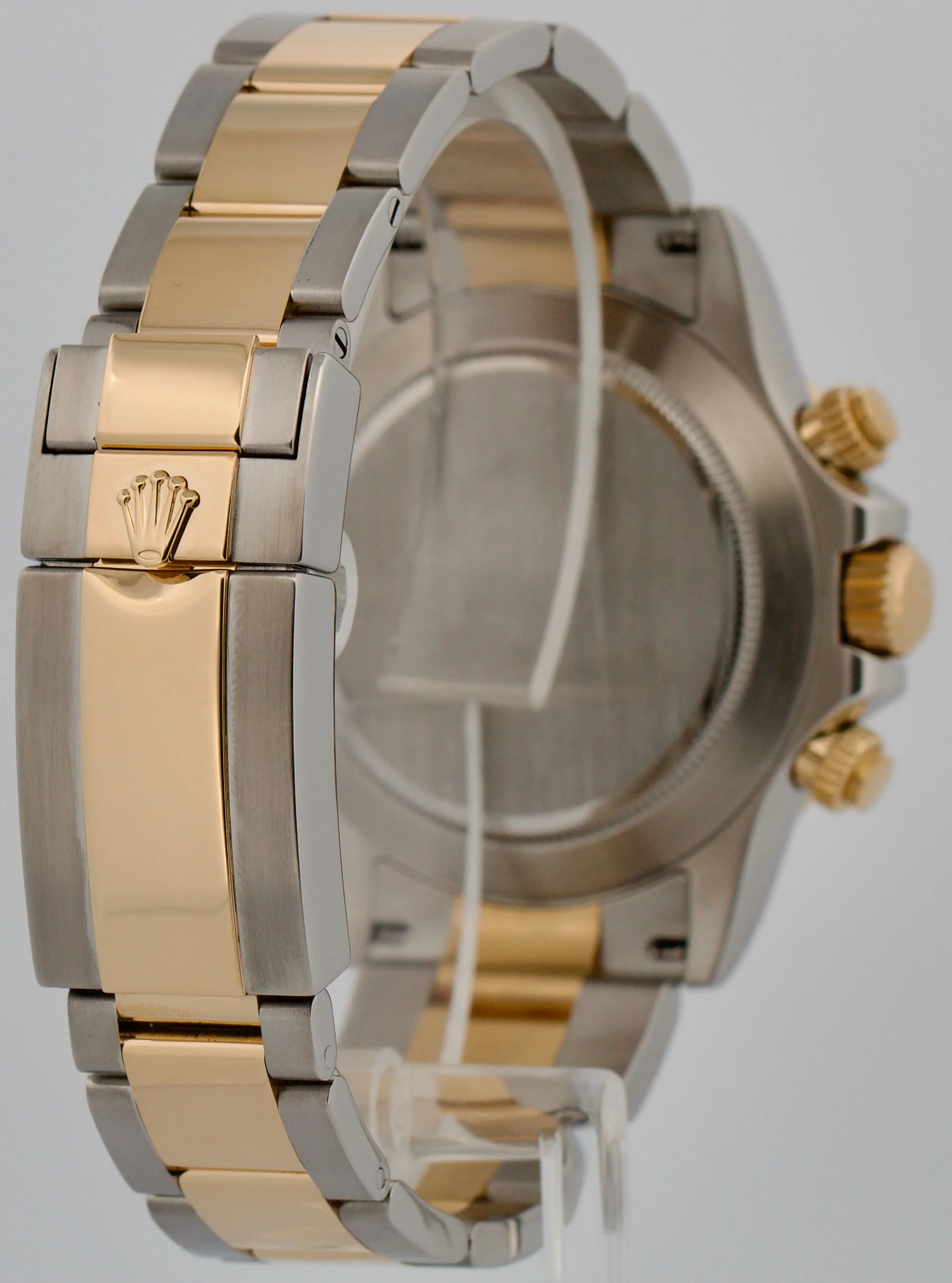 Rolex Daytona Cosmograph SLATE Gray 18K Gold RANDOM SERIAL Steel Watch 116523 - Image 6